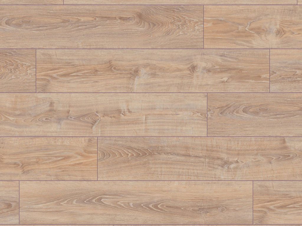 KRONOTEX Laminat Laminat Whitewashed Eiche D2987 Exquisit Landhausdiele, 8 St.