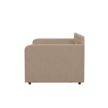 PFCTART Sofa 90*200cm Sofabett Tagesbett, mit ausziehbares rollbett