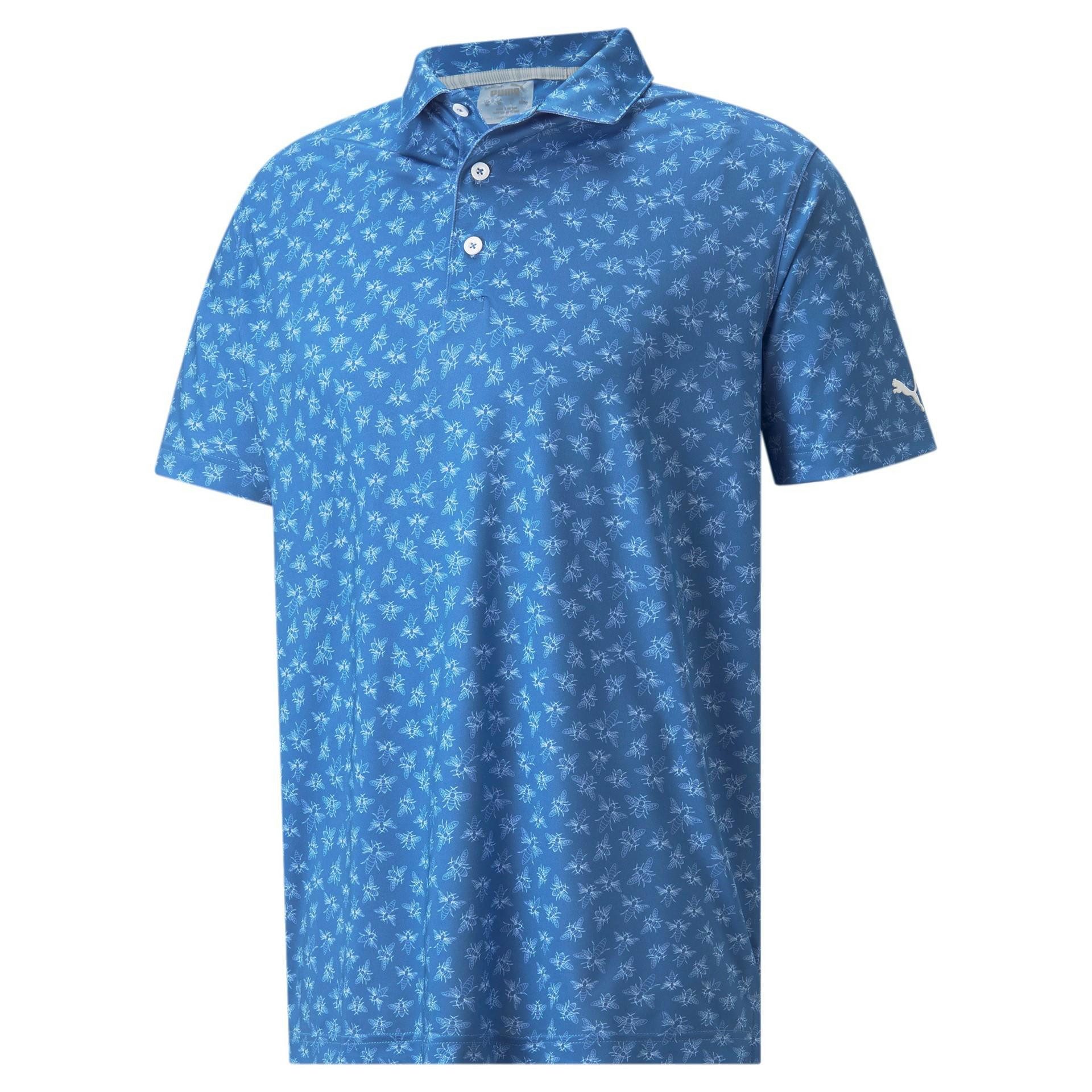 Poloshirt Puma Golf Polo Mattr Pollination Kobaltblau Herren
