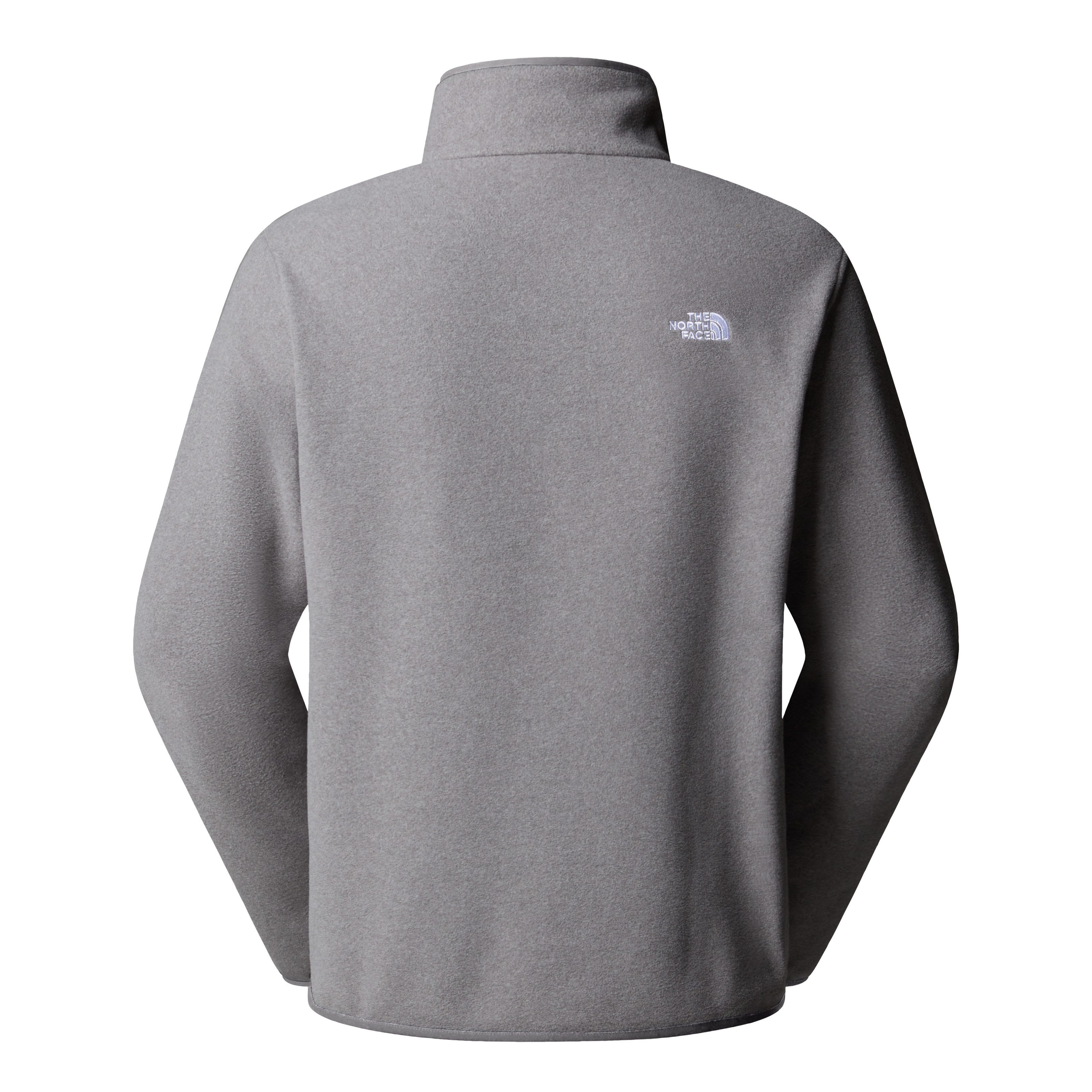 The North Face Fleecepullover M GLACIER FLEECE 1/4 ZIP JACKET 1/4-langer Reißverschluss, aus Polyester, feuchtigkeitsabweisend