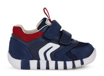 Geox B IUPIDOO BOY D Lauflernschuh Sneaker, Babyschuh mit praktischen Klettverschlüssen