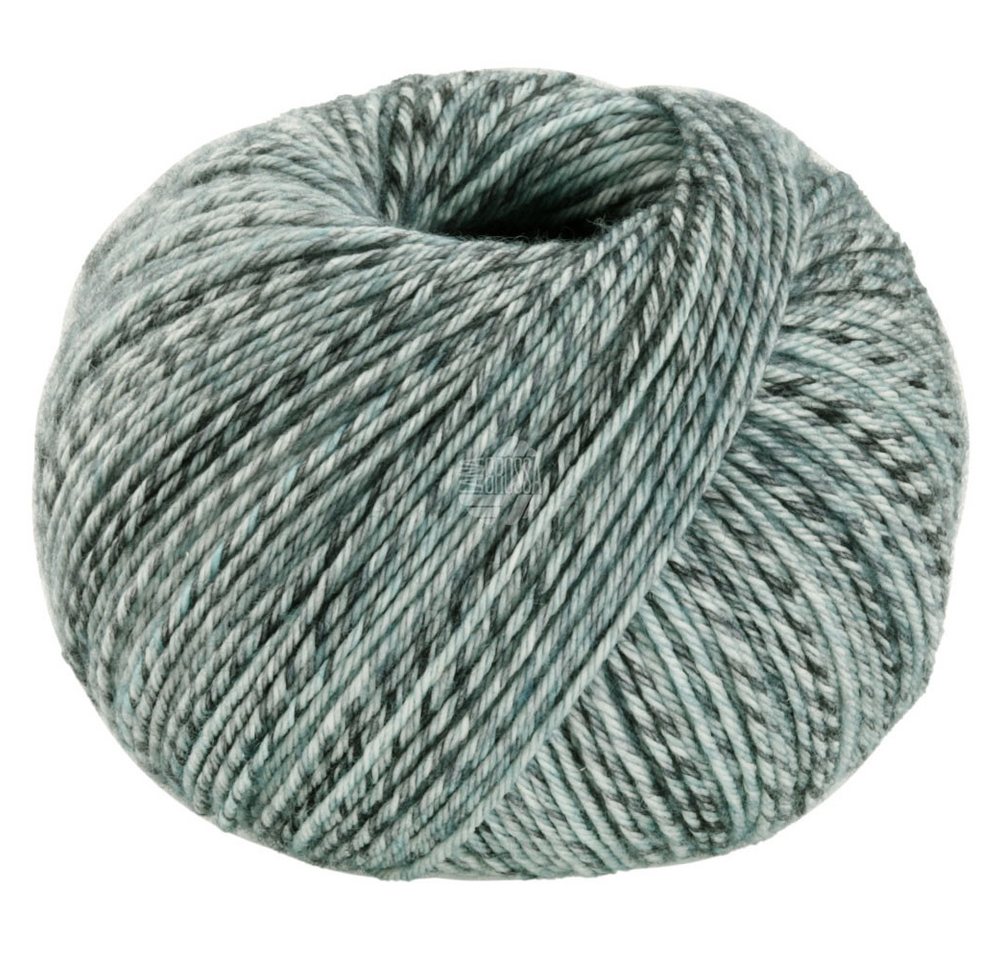 LANA GROSSA VINTAGE SOCKS Häkelwolle, 400 m (hochwertige 4-fach Sockenwolle mit Ton in Ton Farbeffekt), 100 g
