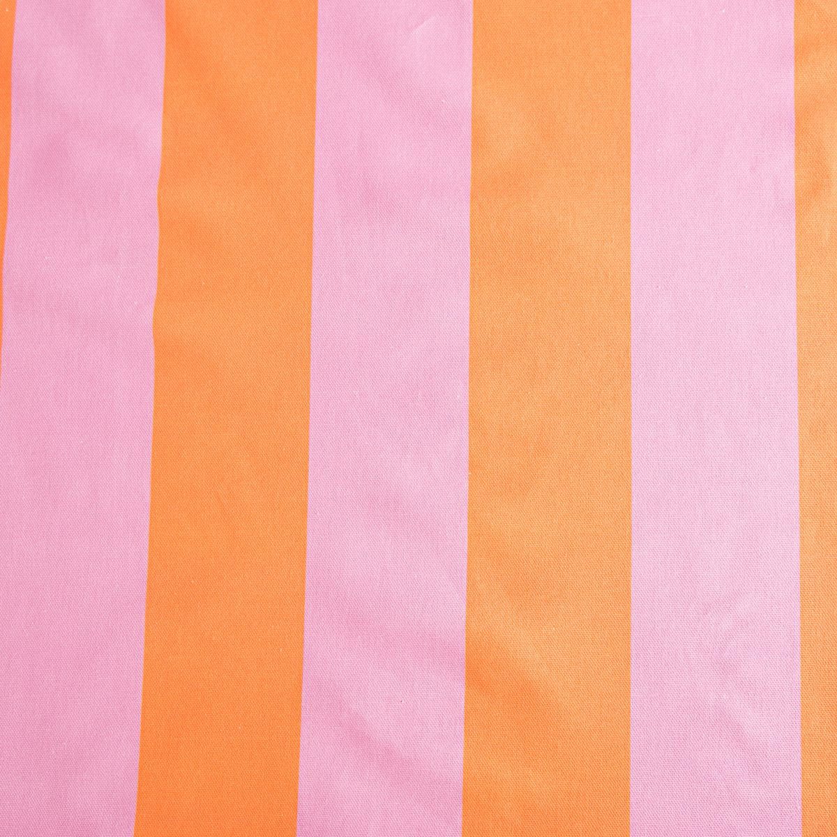 SCHÖNER LEBEN. Tischdecke Tischdecke Streifen orange pink in versch. Größen von SCHÖNER LEBEN., handmade