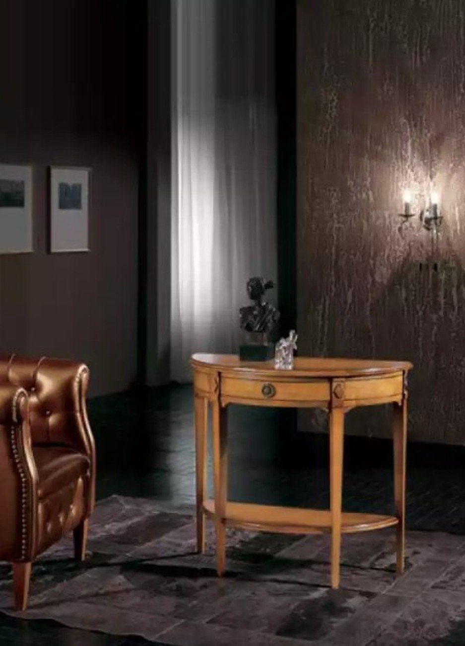 1x nur Konsolentisch Tische in Möbel Design Made Konsole Schlafzimmer Italienische Konsolen Konsole), Europa (1-St., JVmoebel