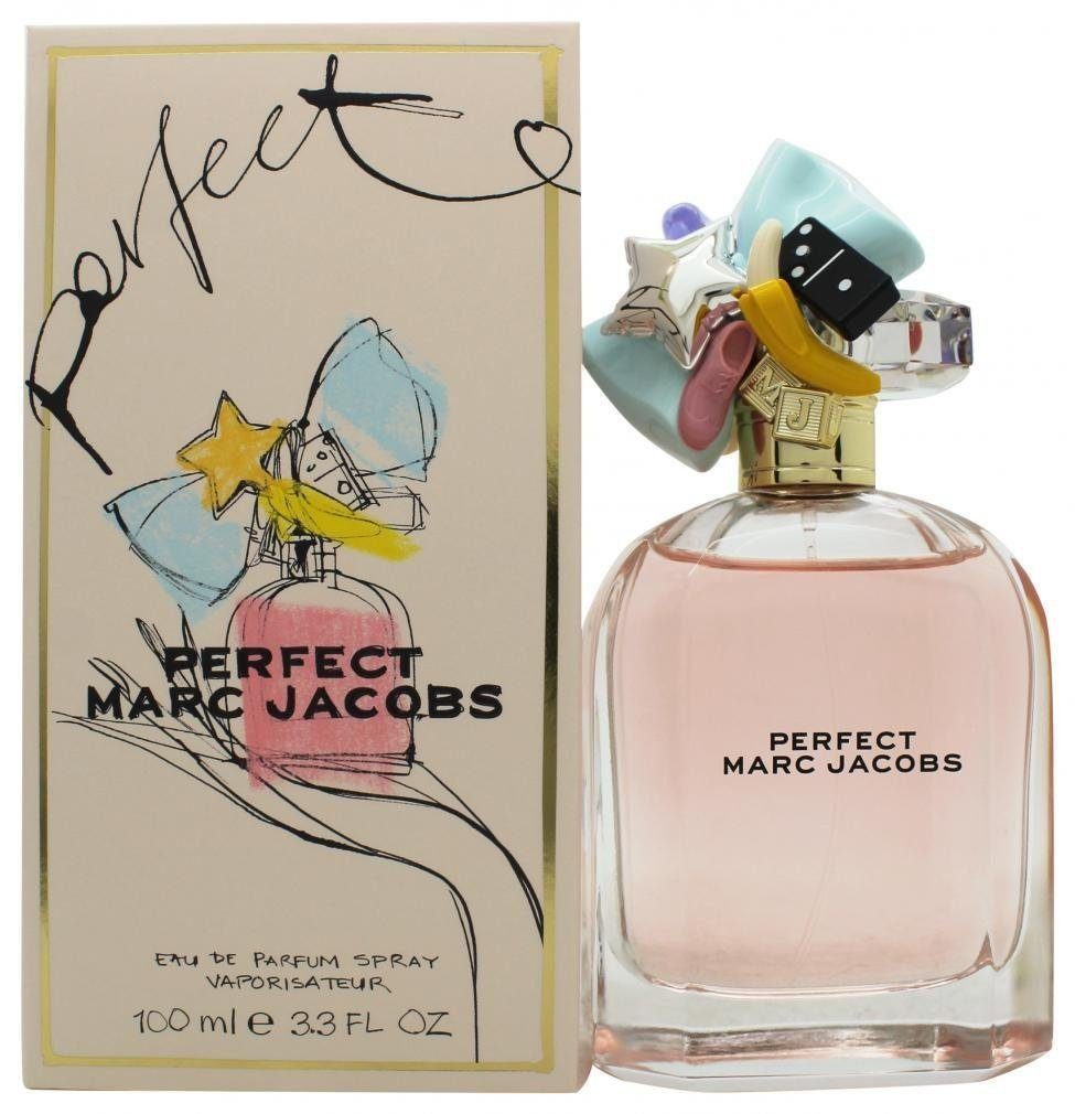 MARC JACOBS Eau de Parfum Perfect, Glasflakon, Parfüm EDP, Damenduft