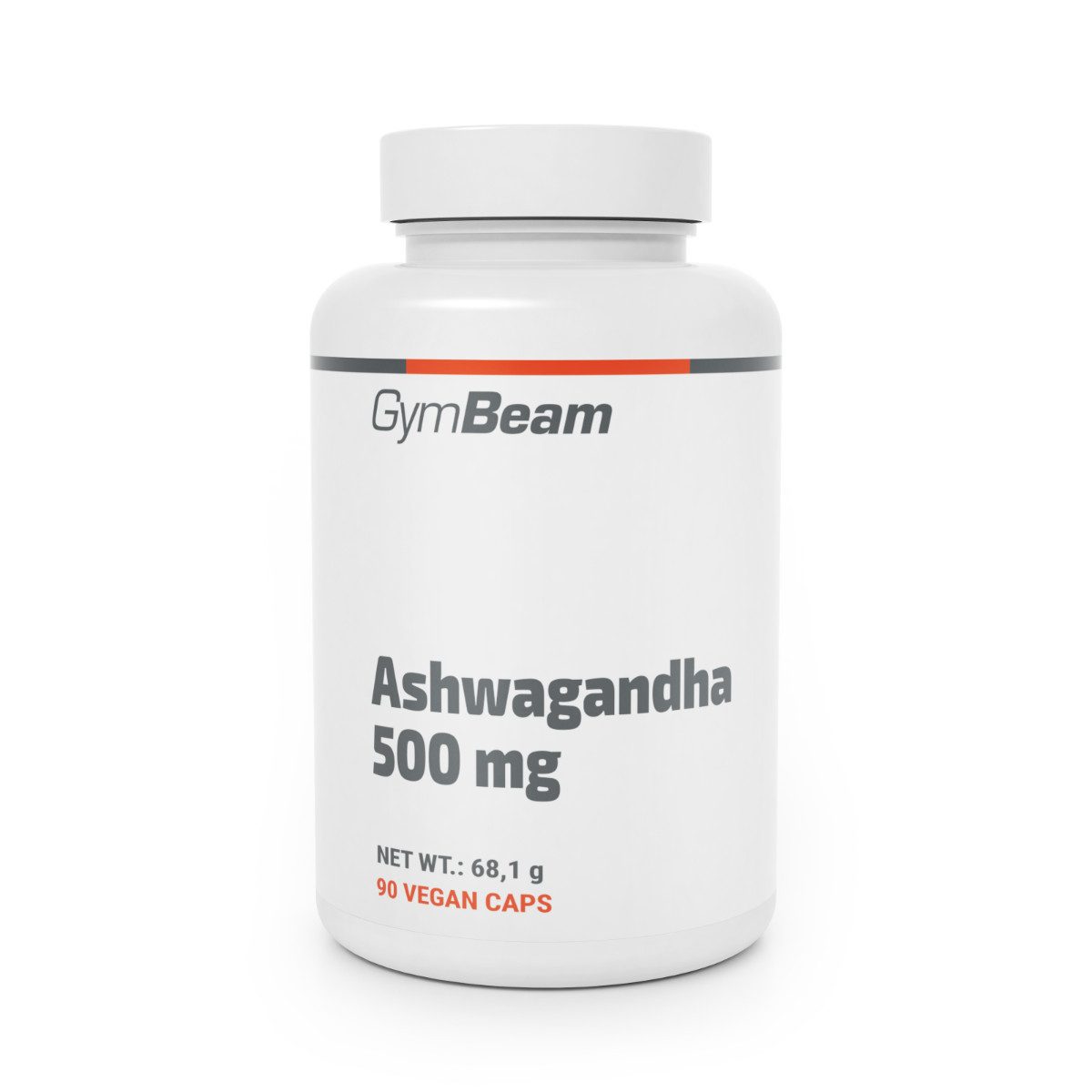 GymBeam Ashwagandha (500 mg) Kapseln, 68,1 g, 90 oder 240 Kapseln