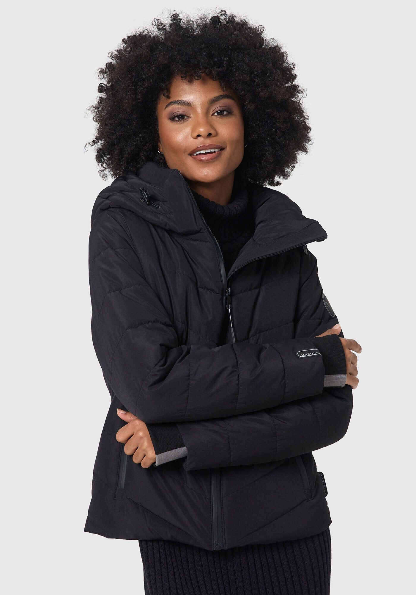 Marikoo Winterjacke Samuiaa XVI mit Kapuze