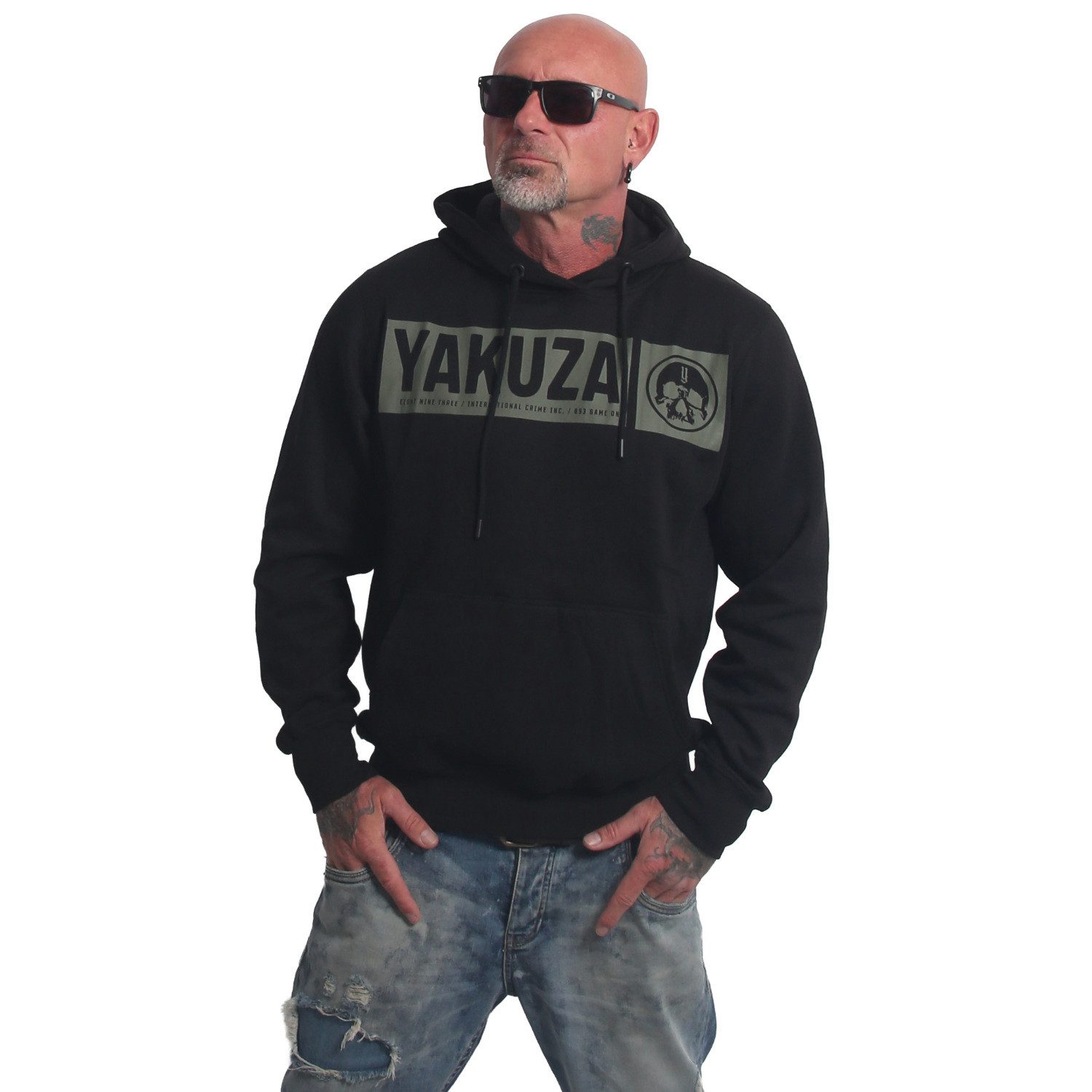 YAKUZA Hoodie Basic Bleak