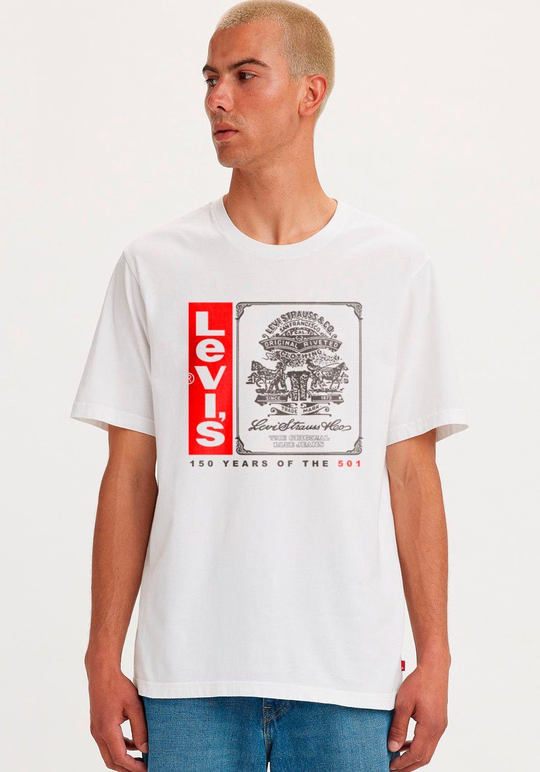 Levi's® T-Shirt RELAXED TEE white FIT