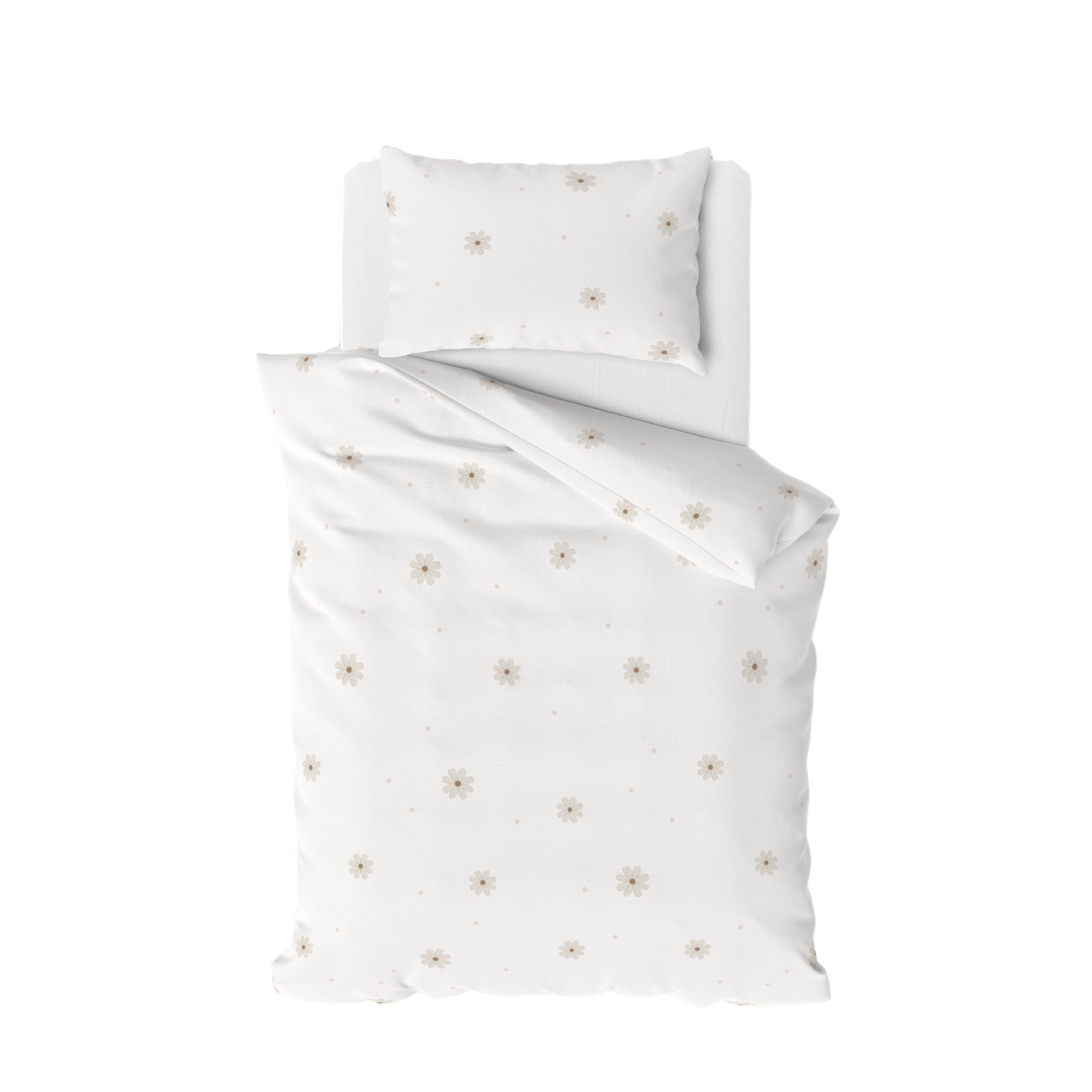 MTOnlinehandel Babybettwäsche Little Flower • 100x135 + 40x60 cm • Renforcé günstig online kaufen