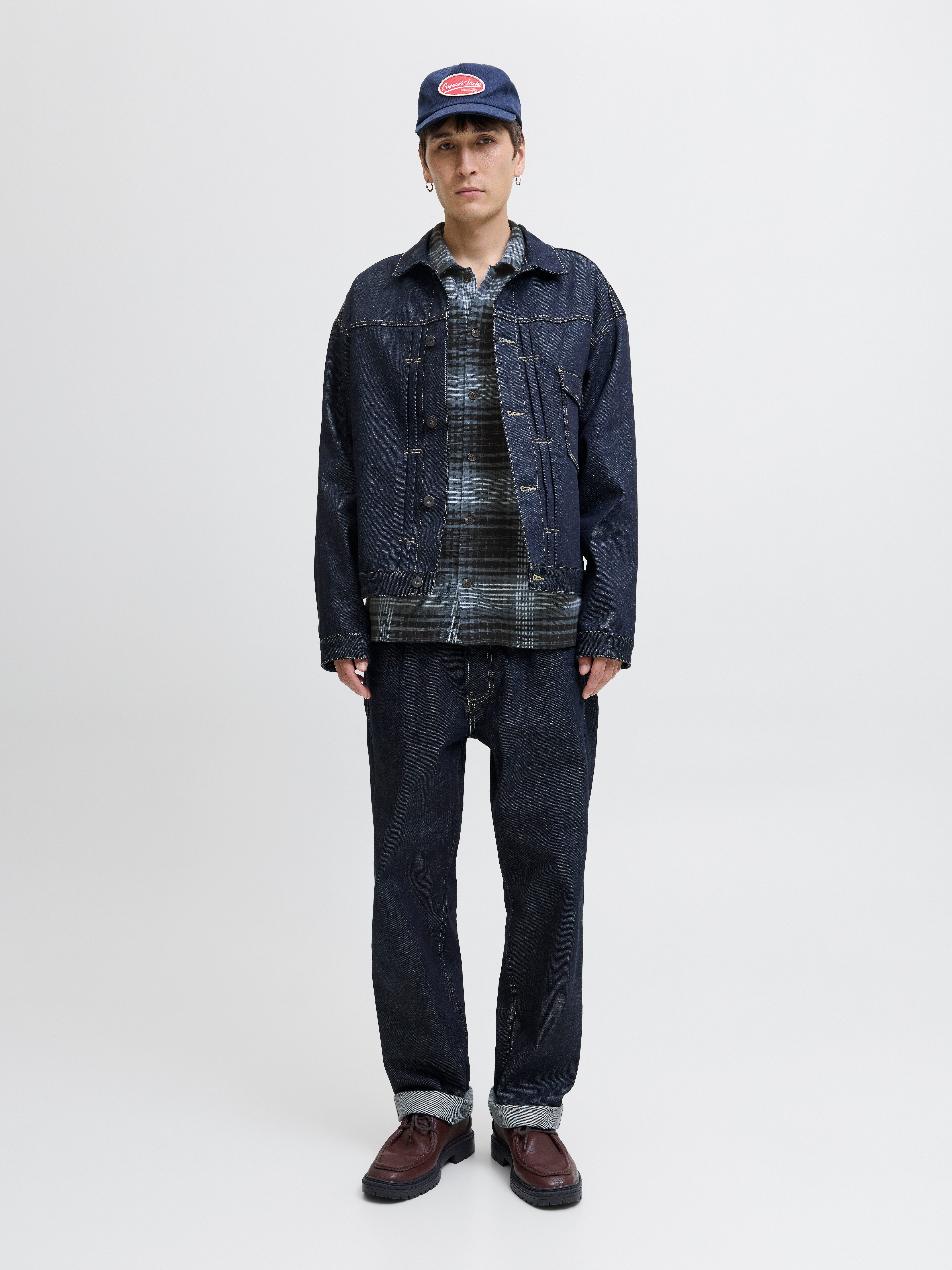Jack & Jones Langarmhemd JJECHARGE OVERSHIRT LS NOOS