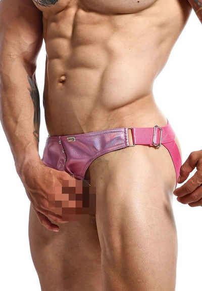 MOB Eroticwear String DNGEON Ring Jockstrap glänzend - pink