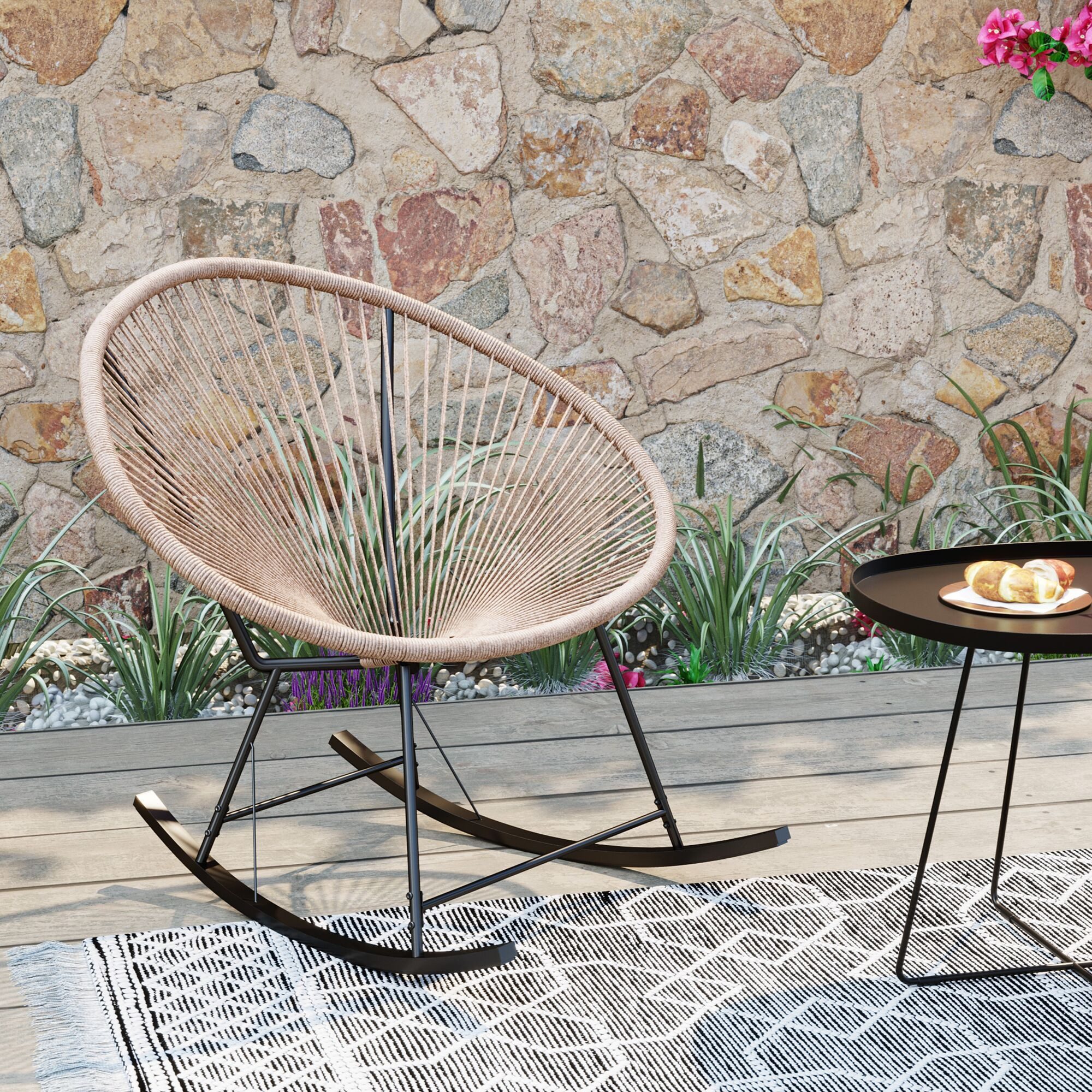 Kare Design Schaukelstuhl Acapulco günstig online kaufen