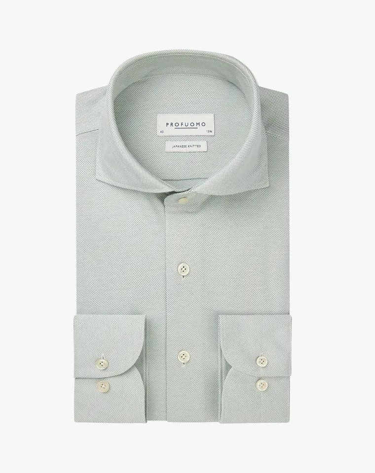 Oversize-Shirt SHIRT X-CUTAWAY SC SF GREEN