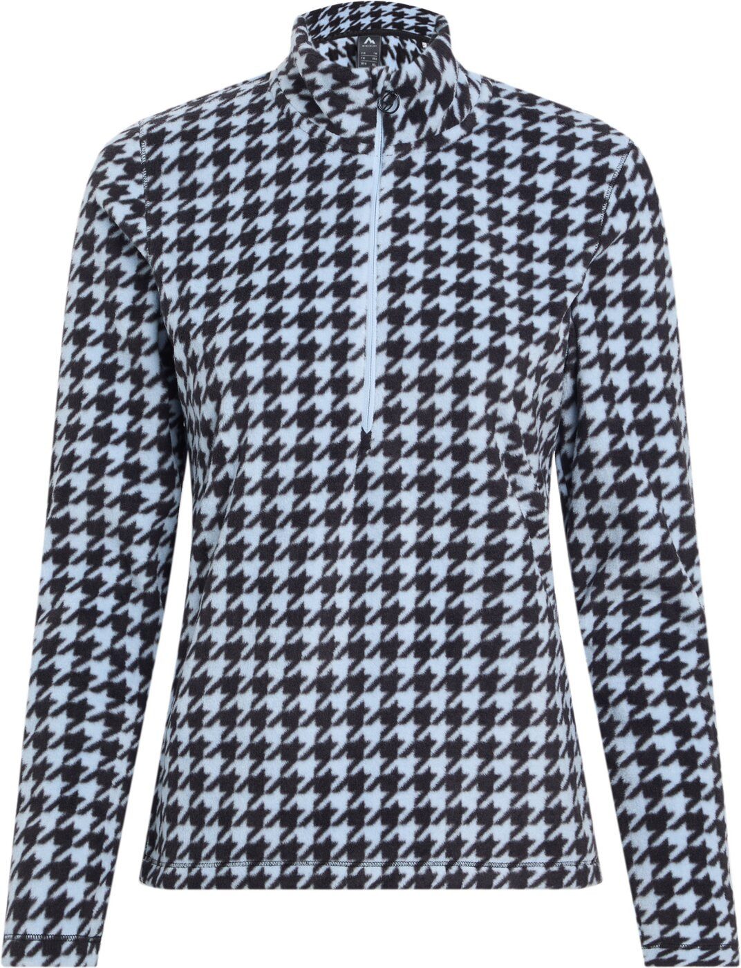 McKINLEY Флісові Da.-Langarmshirt Dora II W MELANGE/WHITE