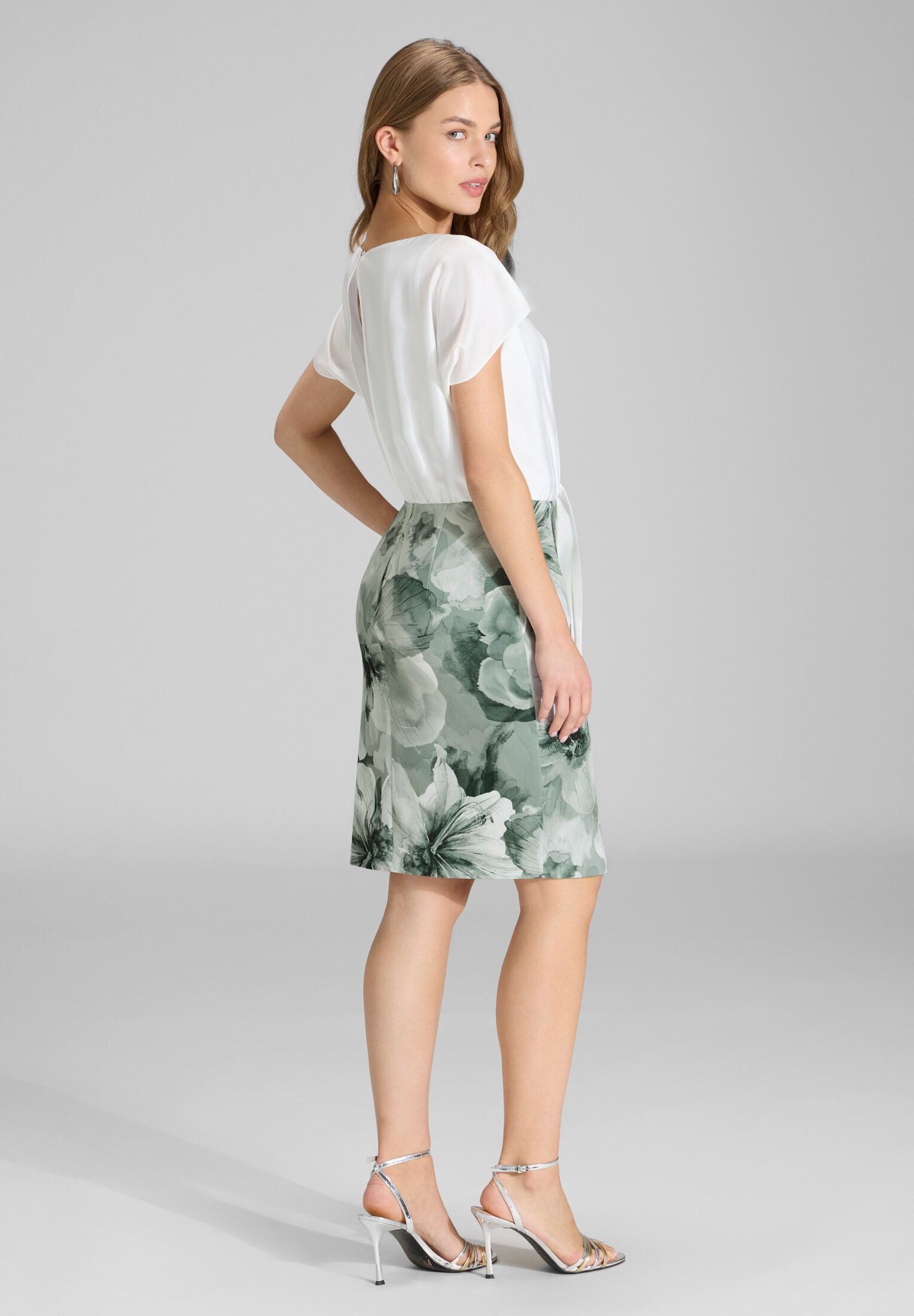 SWING Cocktailkleid Oberteil in lockerer Passform