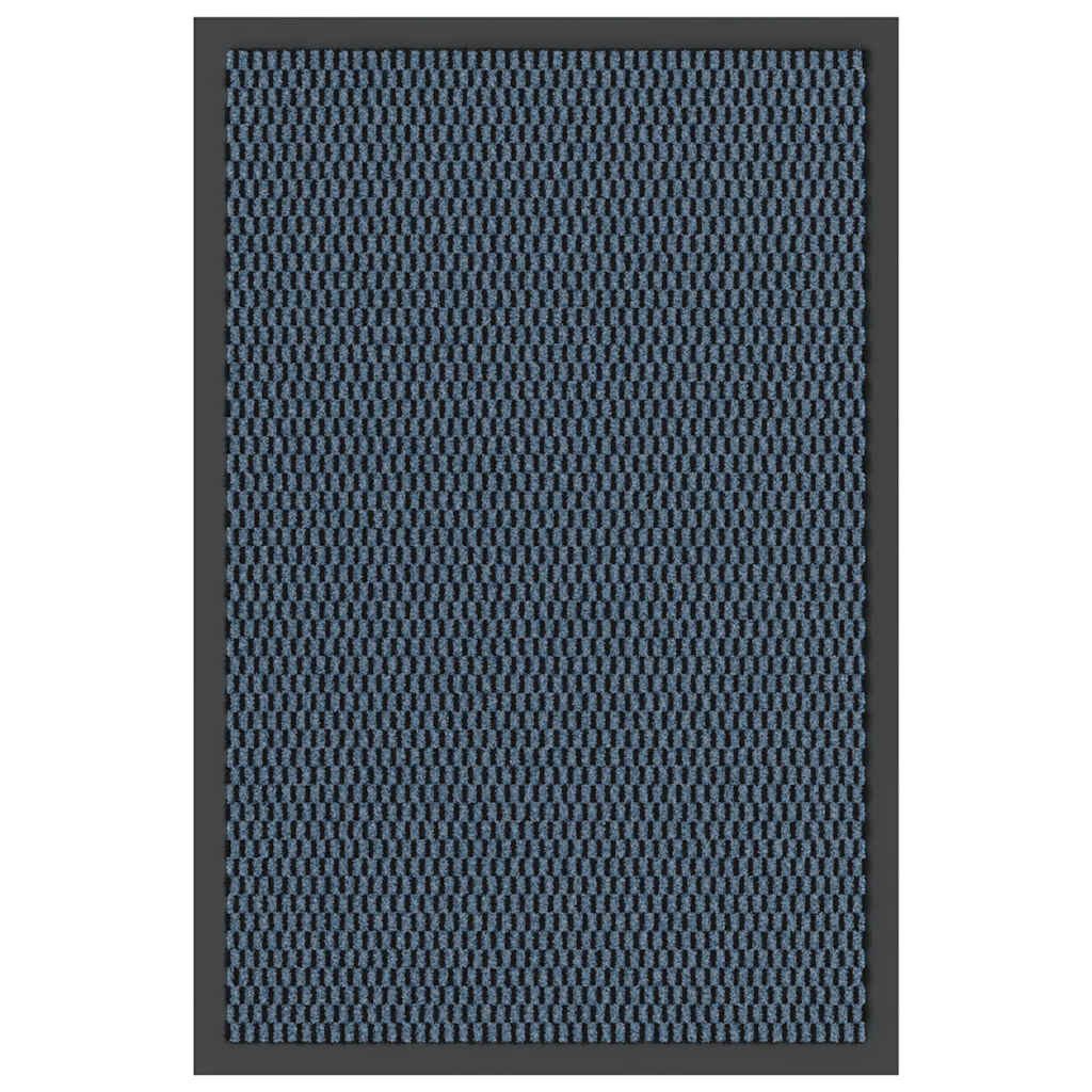 vidaXL Fußmatte Fußmatte Blau 40x60 cm, günstig online kaufen