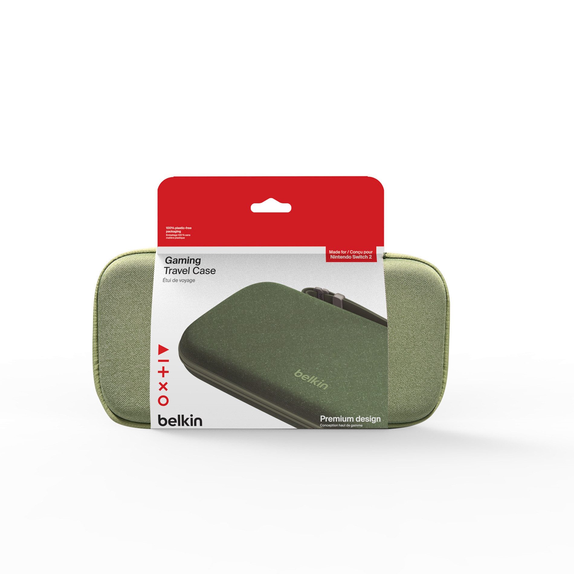 Belkin Konsolen-Tasche Gaming Travel Case für Nintendo Switch 2, Backcover, Schutzhülle, Handyschutzhülle, Case, Schutzcase, stoßfest