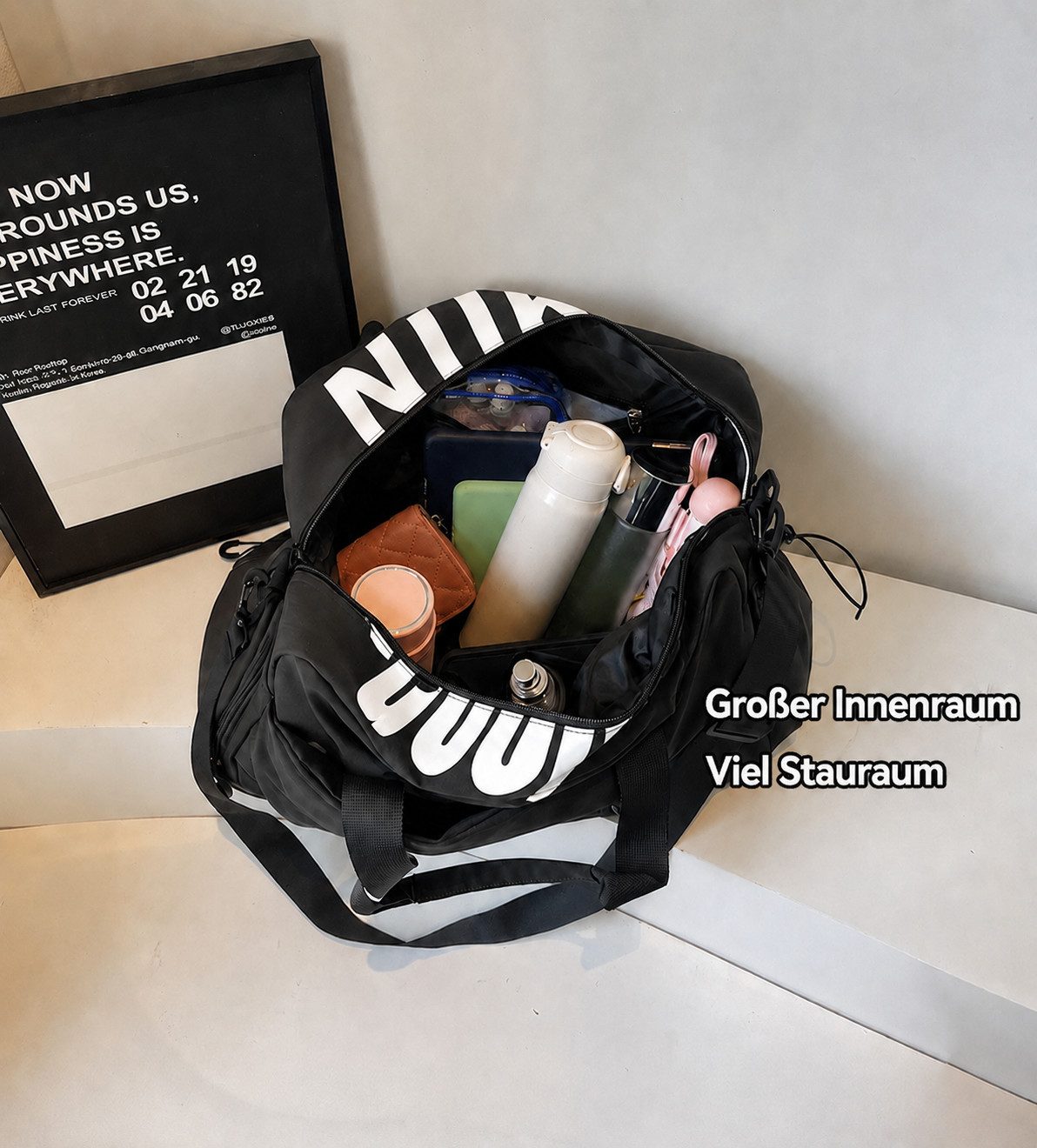 ibettertec Wickeltasche geräumige Reise-Wickeltasche, Wickeltasche, (Kliniktasche für die Geburt, Babytasche mit Schnulleretui)