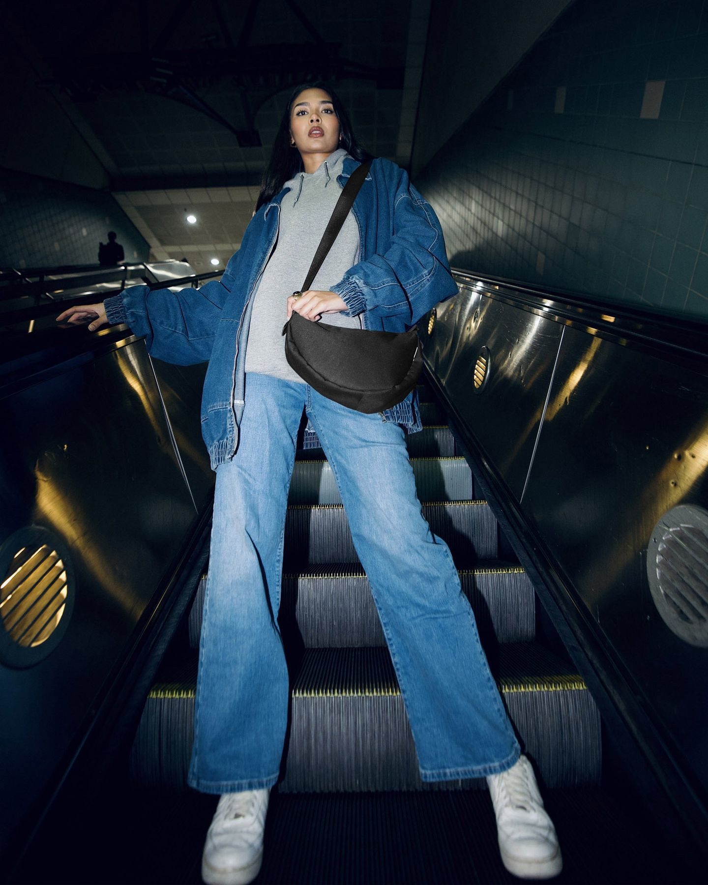 SONS OF ALOHA Umhängetasche Umhängetasche Moon Bag Cross-Body Bag schwarz, günstig online kaufen