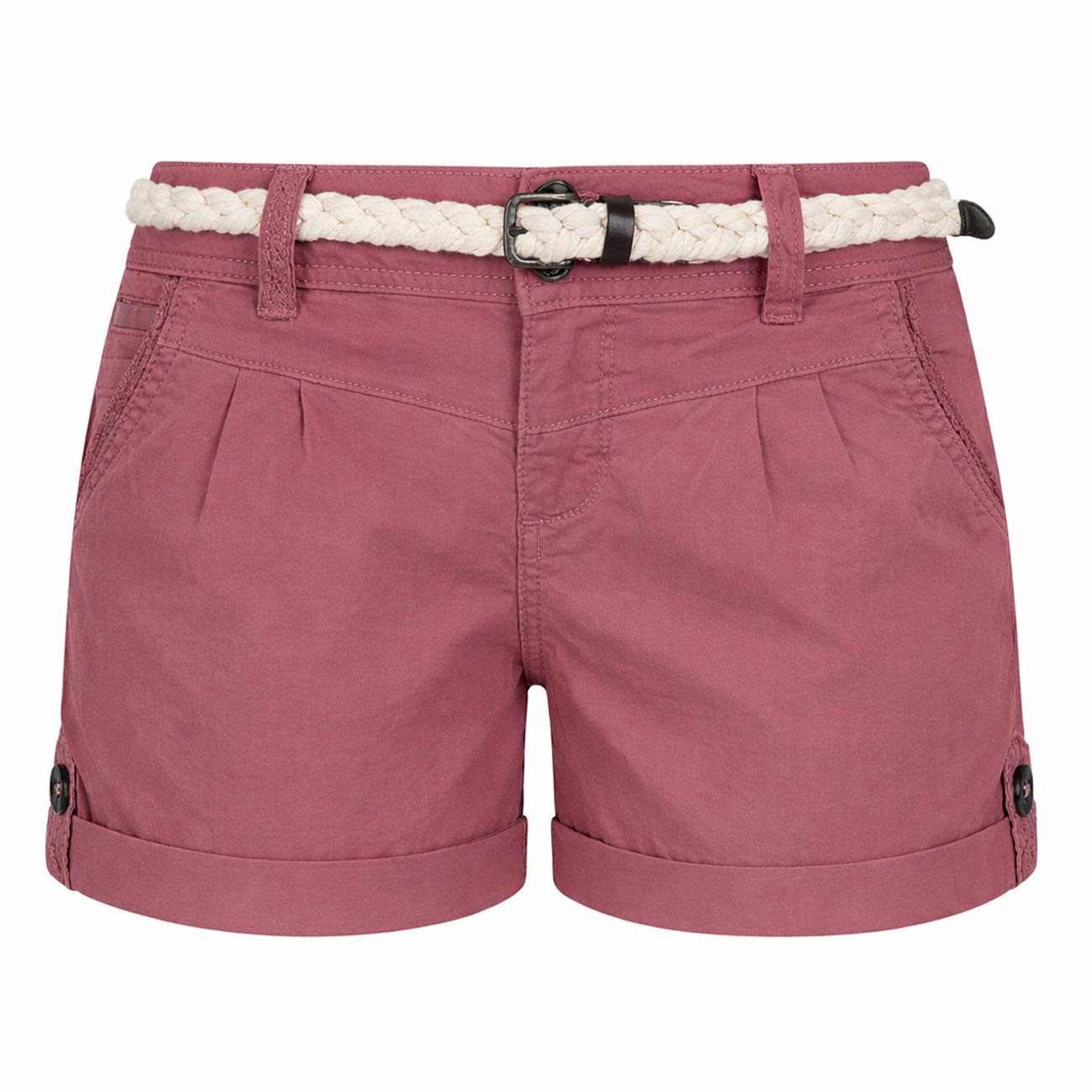 Shorts Damen Bermudas kurze Hose Baumwolle Hotpants Chino Sommer Hose