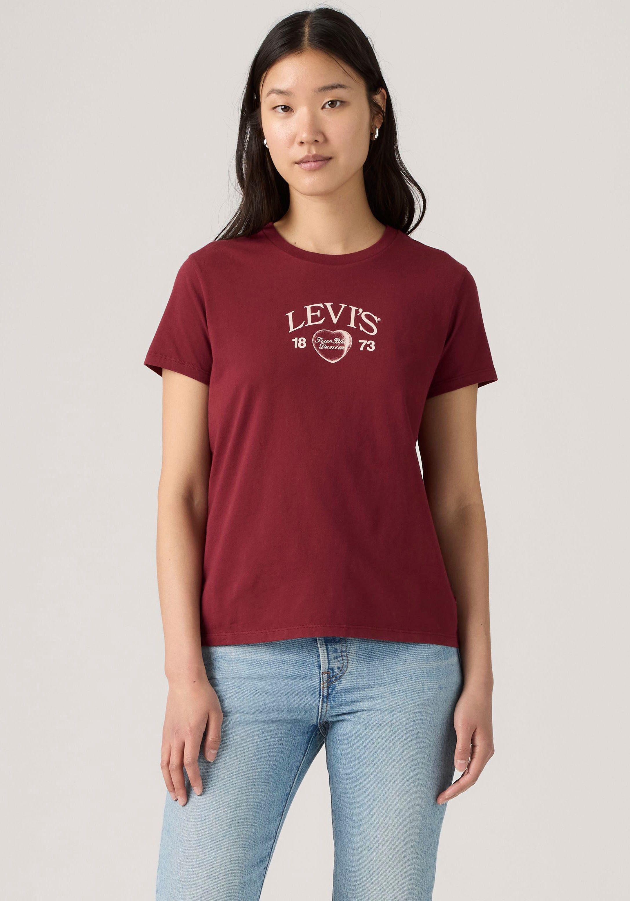 Levi's® T-Shirt THE PERFECT TEE mit Blumen Print