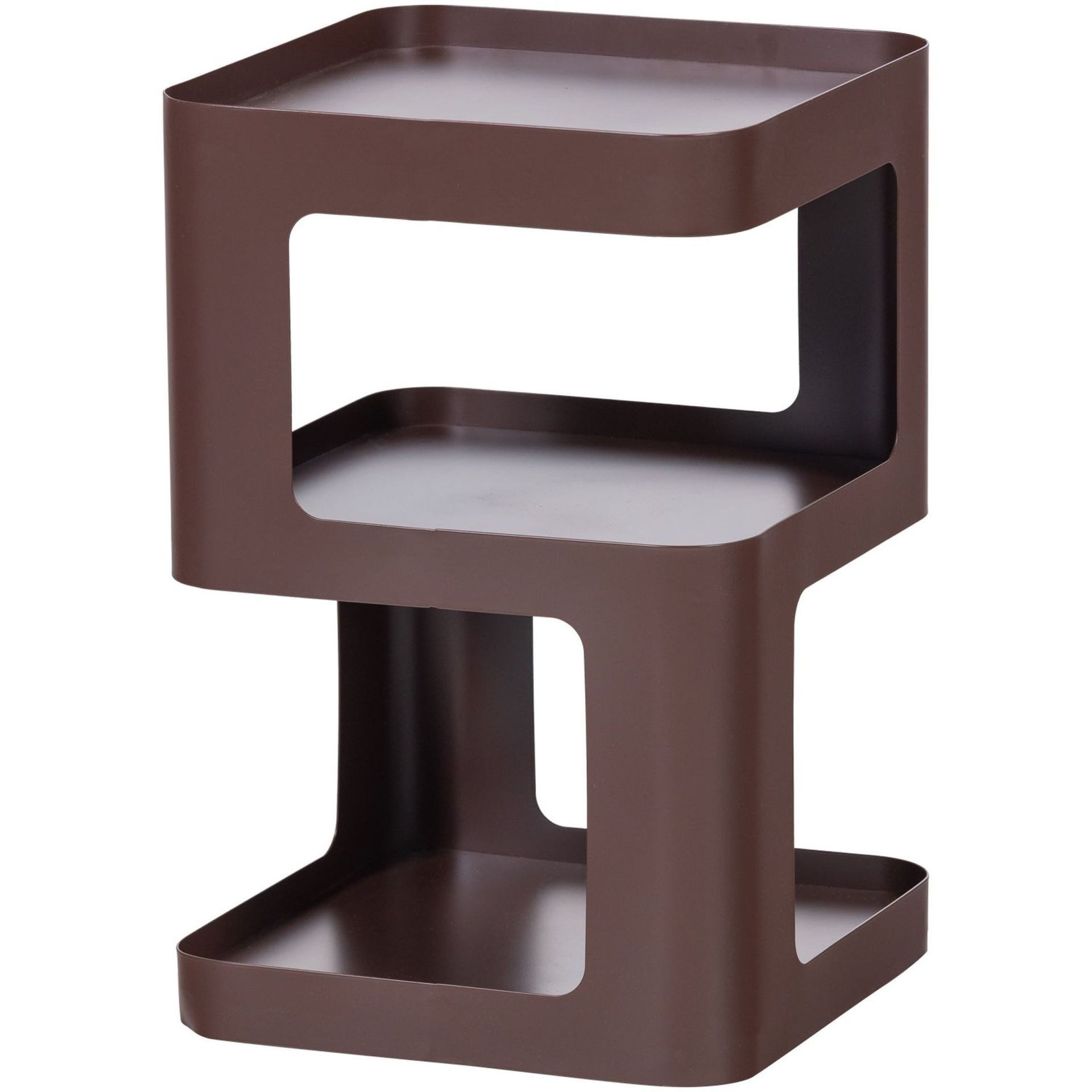 WOOOD Beistelltisch Retro Beistelltisch Couchtisch Nachttisch Riv Metall