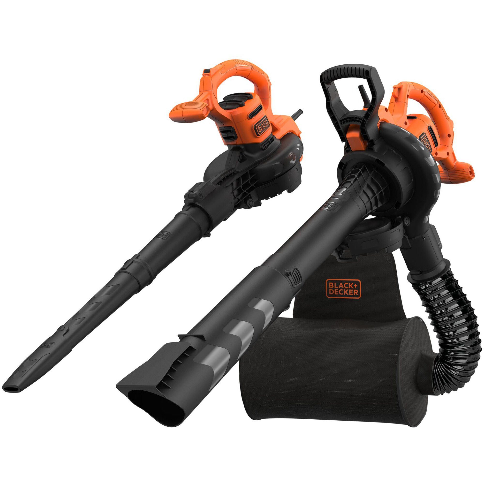 Black + Decker Laubsauger BLACK+DECKER 3-in-1 Elektro-Laubsauger BEBLV290-QS