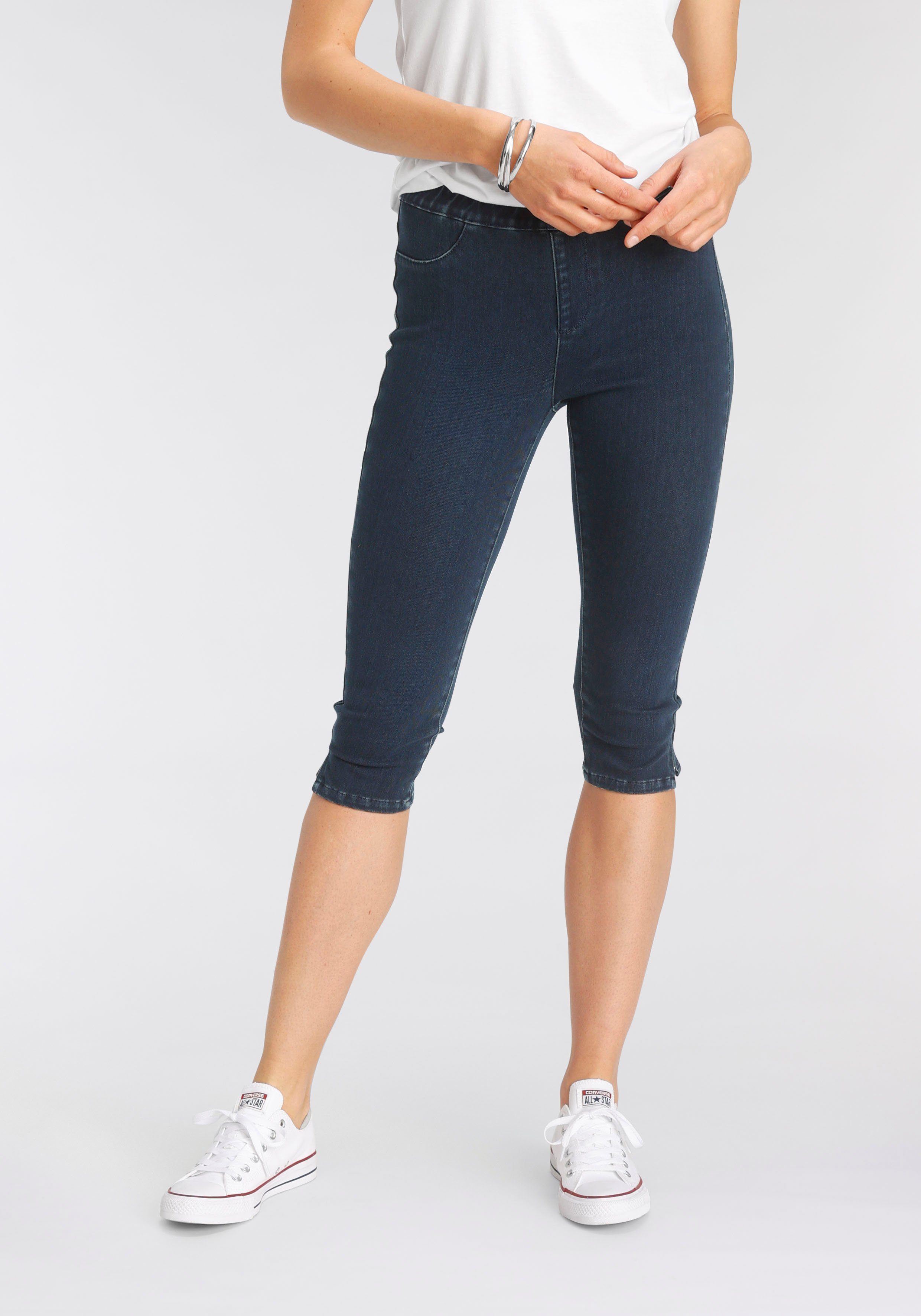 Arizona Jogg Pants High Waist in Denim-Optik rinsed | Skinny Jeans
