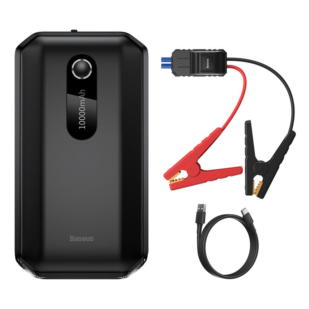 Baseus Baseus Power Starter 10000mAh 12V Starthilfe Schwarz Powerbank