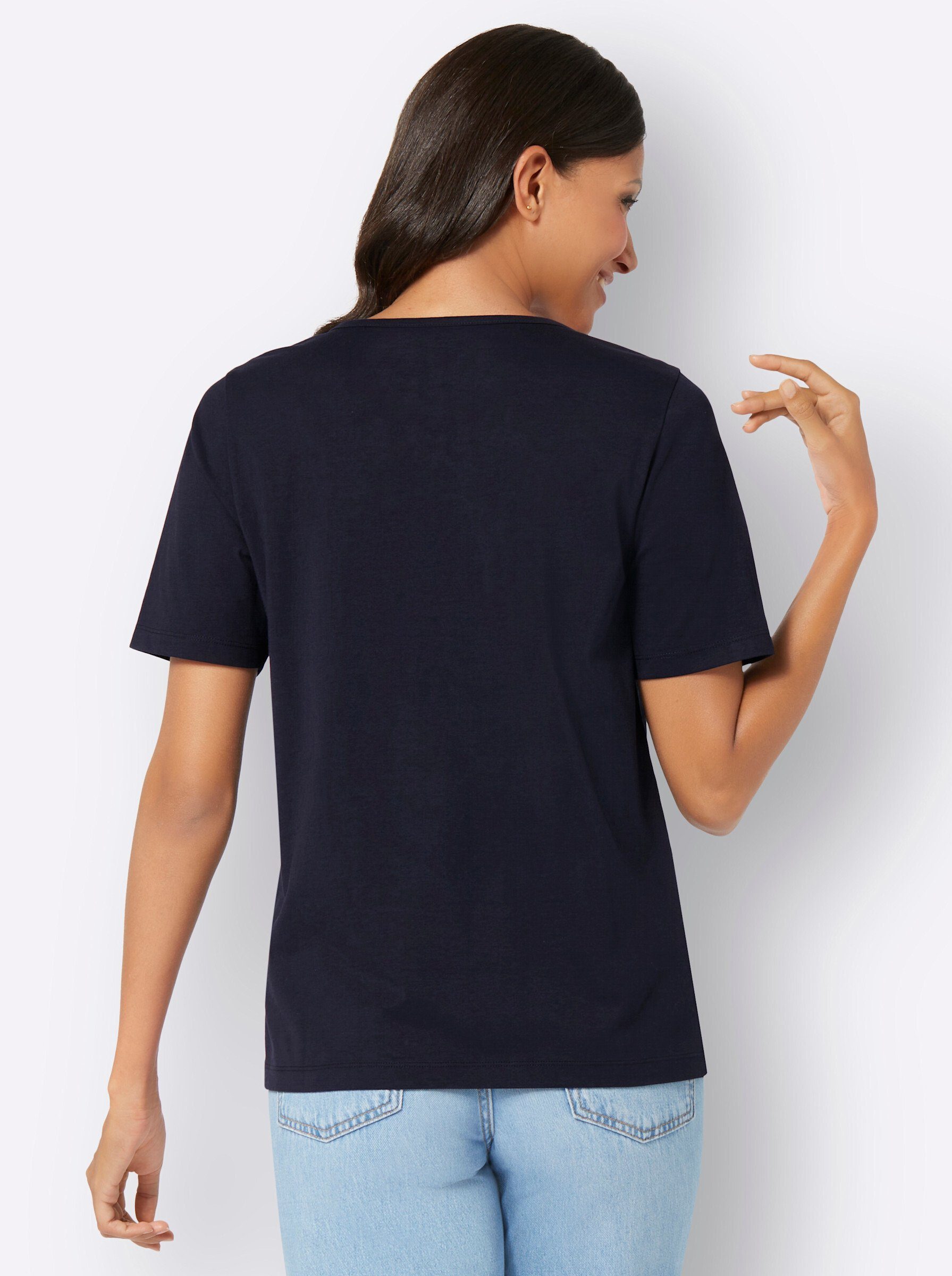 Sieh an! T-Shirt Kurzarmshirt . günstig online kaufen