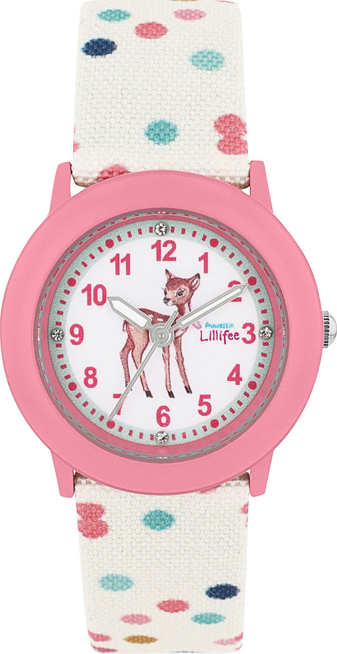 Prinzessin Lillifee Quarzuhr 2038624, Armbanduhr, Kinderuhr, Mädchen, Schulanfang, Geschenkidee