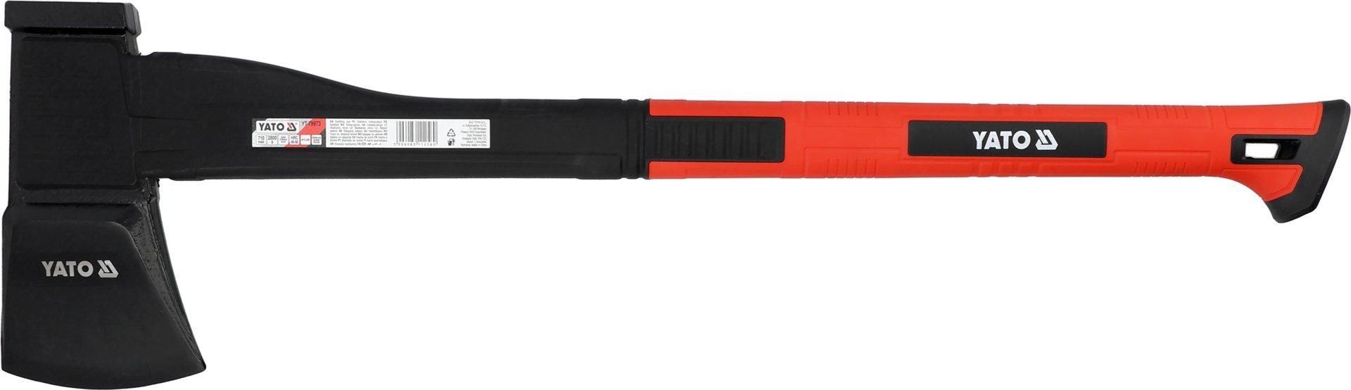 Yato Axt SIEKIERA ROZŁUPUJĄCA 2800G Z TRZONKIEM NYLONOWYM, 74 cm Länge
