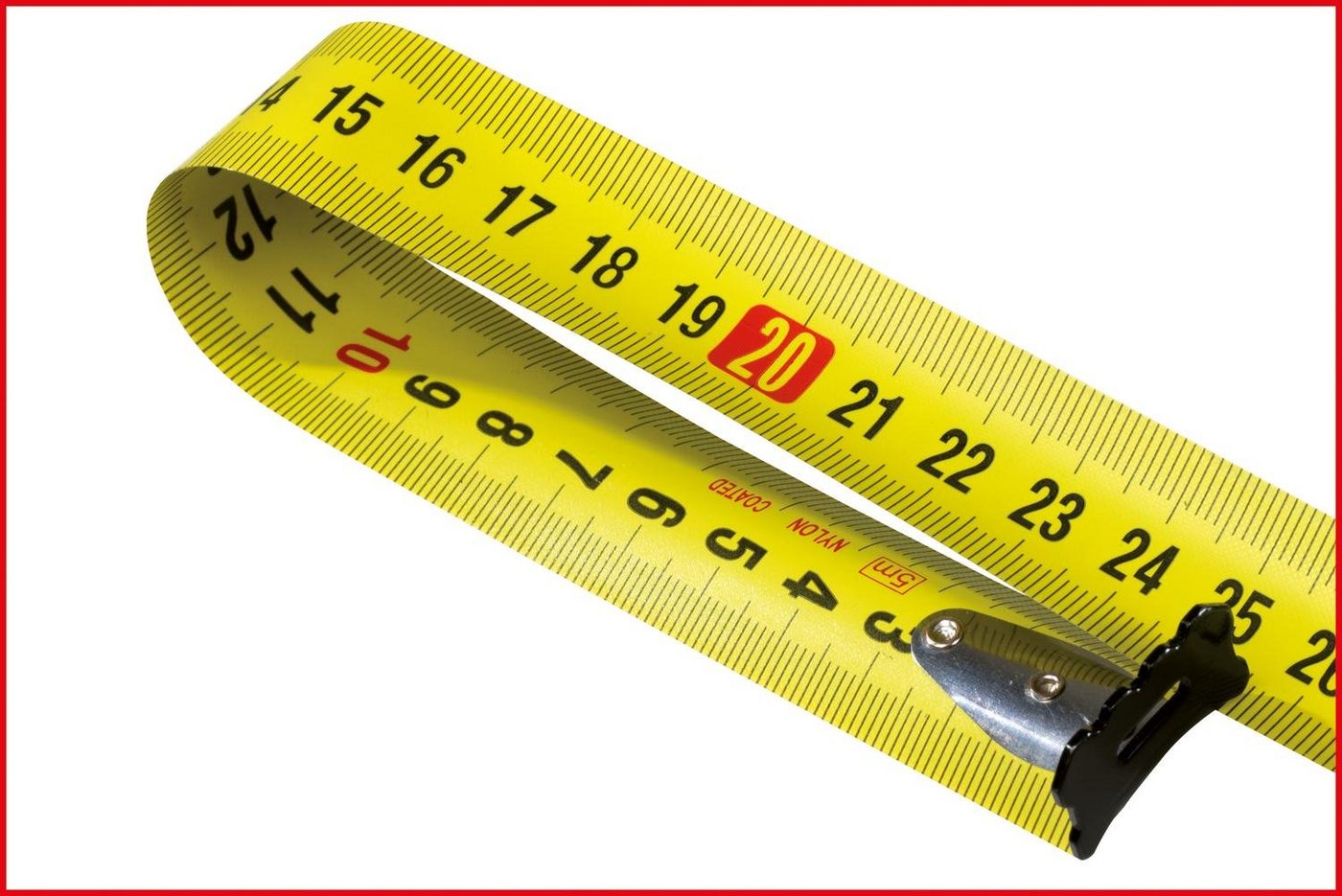 Thumbnail - KS Tools Maßband Bandmaß mit Feststeller,schwarz-grau, 5m, 25mm