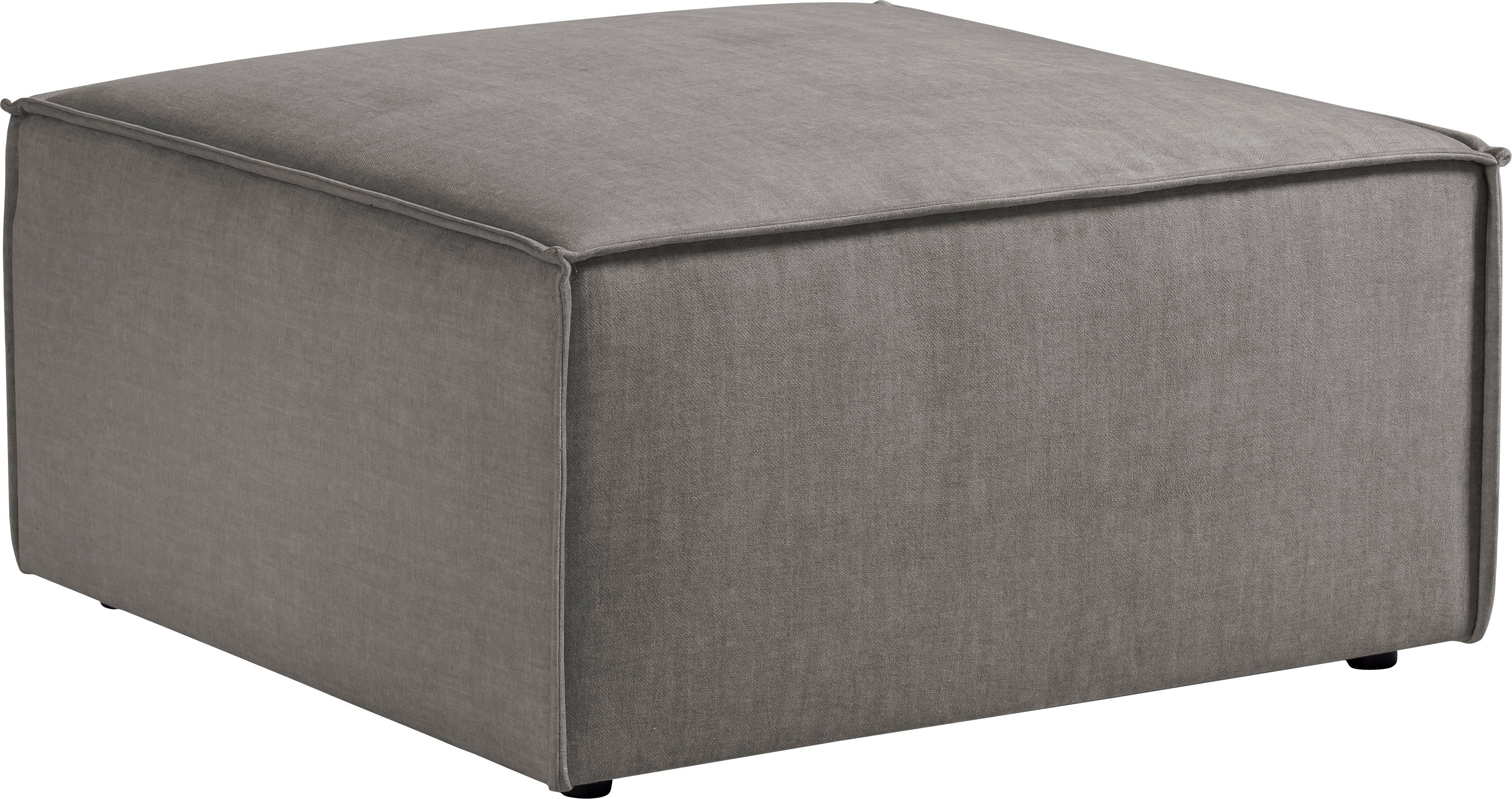 Home affaire Hocker SHERWOOD, Hocker quadratisch, günstig online kaufen