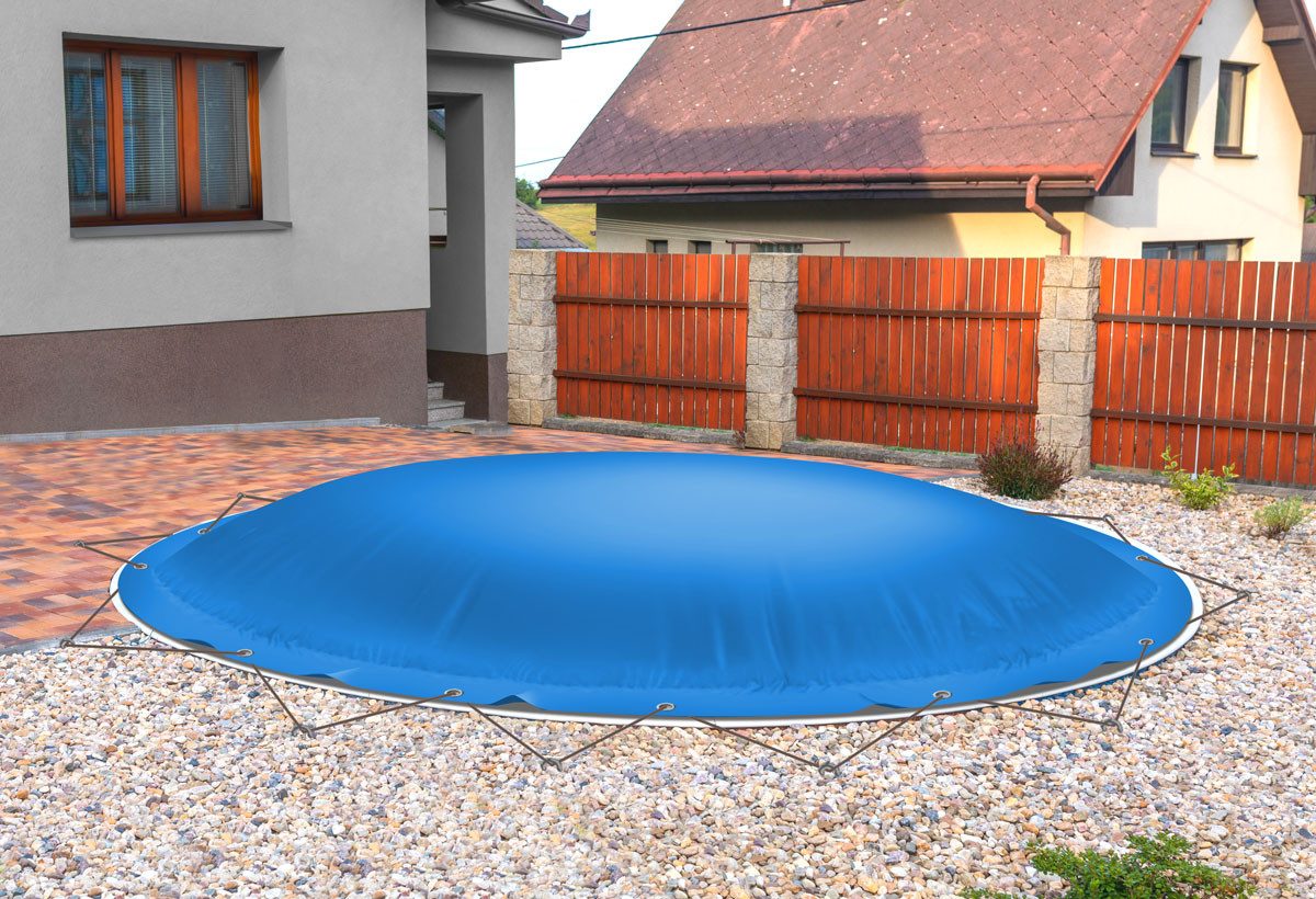 Pool-Abdeckplane (Profi-Qualität) Runde aufblasbare Poolplanen/Schwimmbad
