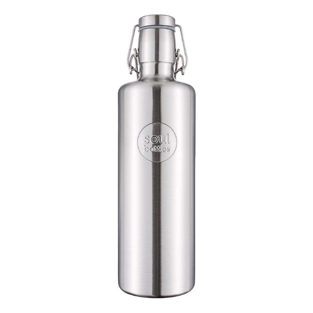 soulbottles Trinkflasche Steel Bottle - light Basic 1,2l