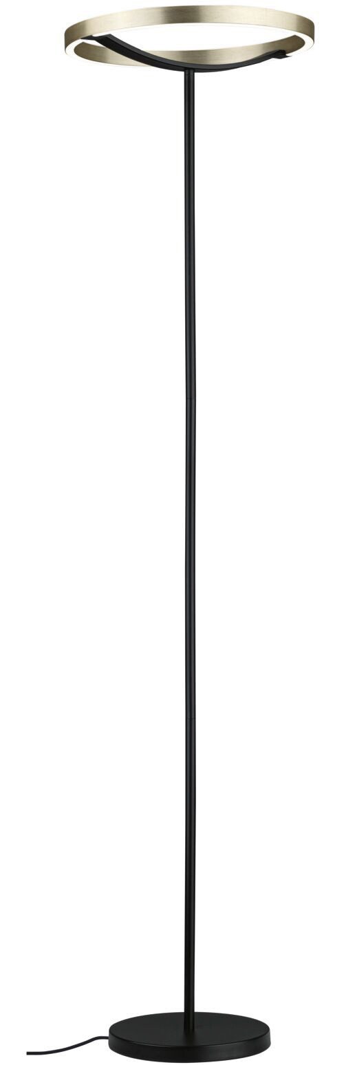 Paulmann LED Stehlampe Melira LED 17,5W Gold /Schwarz 230V Metall, Dimmer, Ein-/Ausschalter, mehrere Helligkeitsstufen, LED fest integriert, 3-Step-Dim