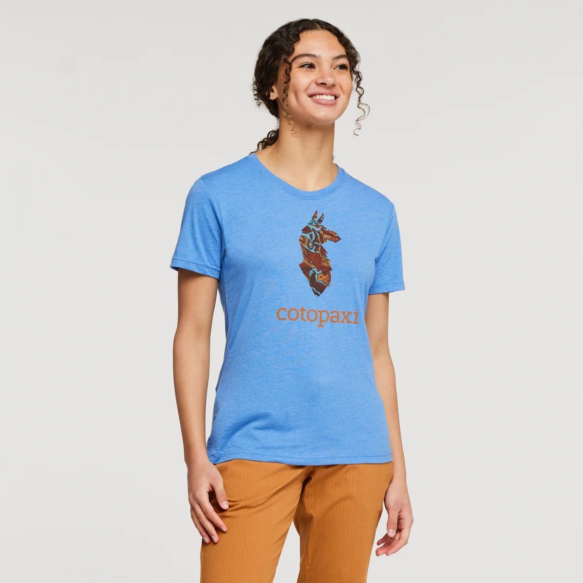 Cotopaxi T-Shirt Altitude Llama Organic T-Shirt Lupine