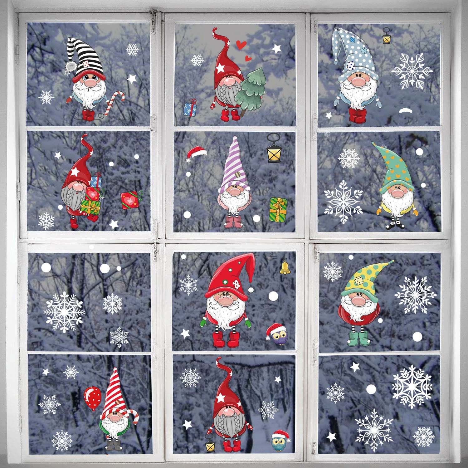 trends for living Fensterbild Fensterfolie Weihnachtsmann Fenster Weihnacht günstig online kaufen