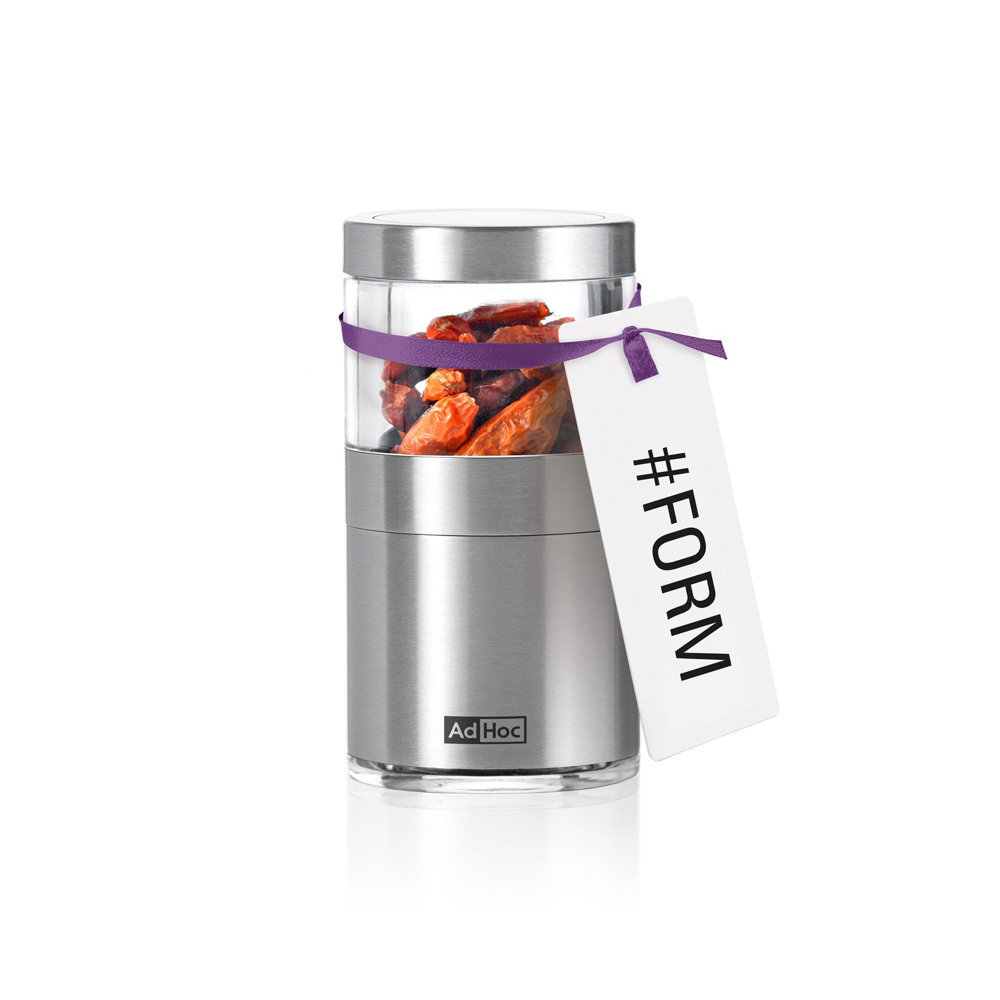 AdHoc Chilimühle Voyage Mini-Chilischneider manuell, (1 Stück), kompakt, perfekt für unterwegs