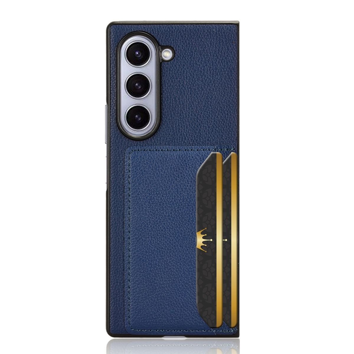 König Design Handyhülle Samsung Galaxy Z Fold6, Schutzhülle Schutztasche Case Cover Etuis Wallet Klapptasche Bookstyle