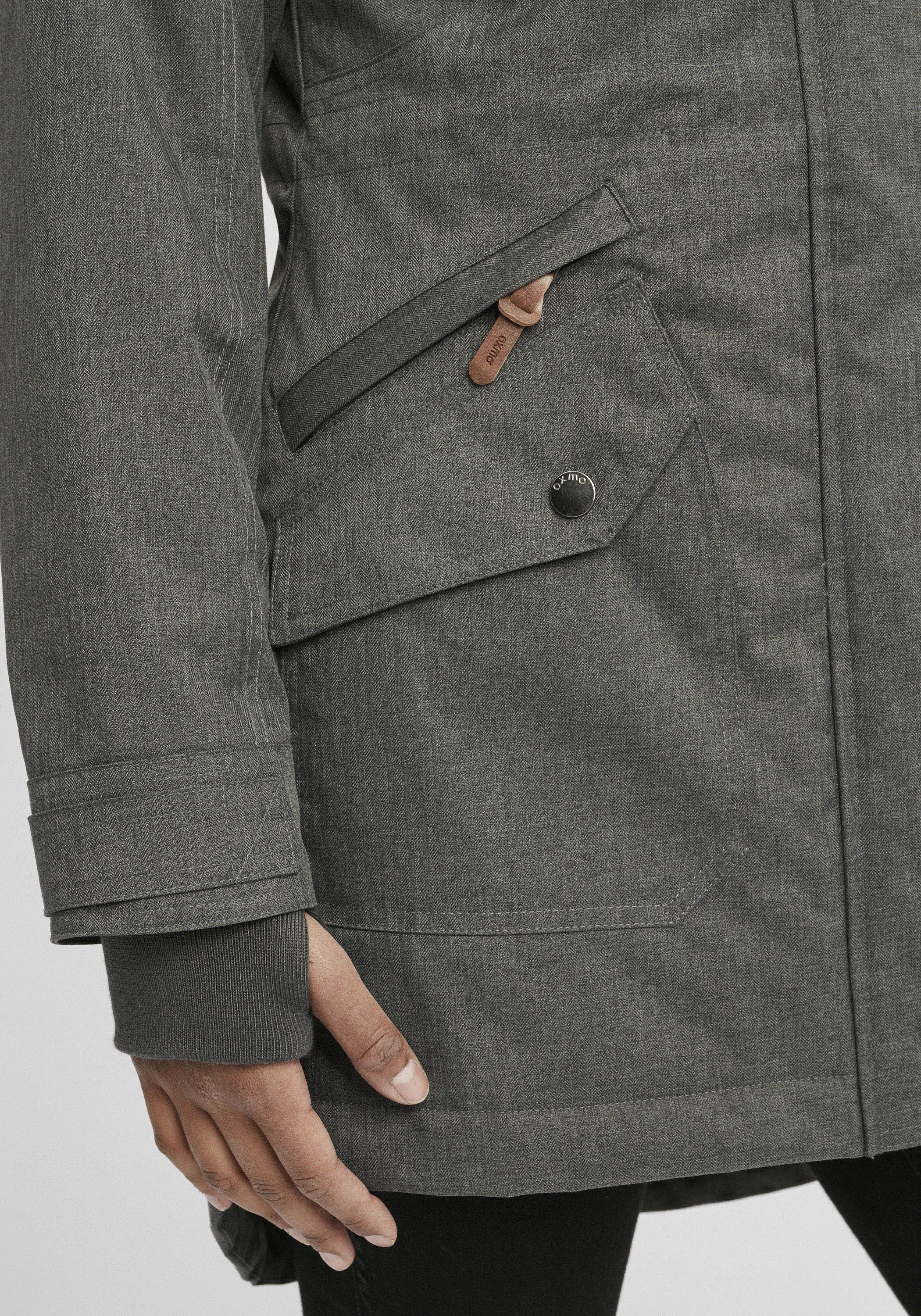 OXMO Parka OXBella Warme Jacke mit hochabschließendem Kragen – Bild 5 von 5