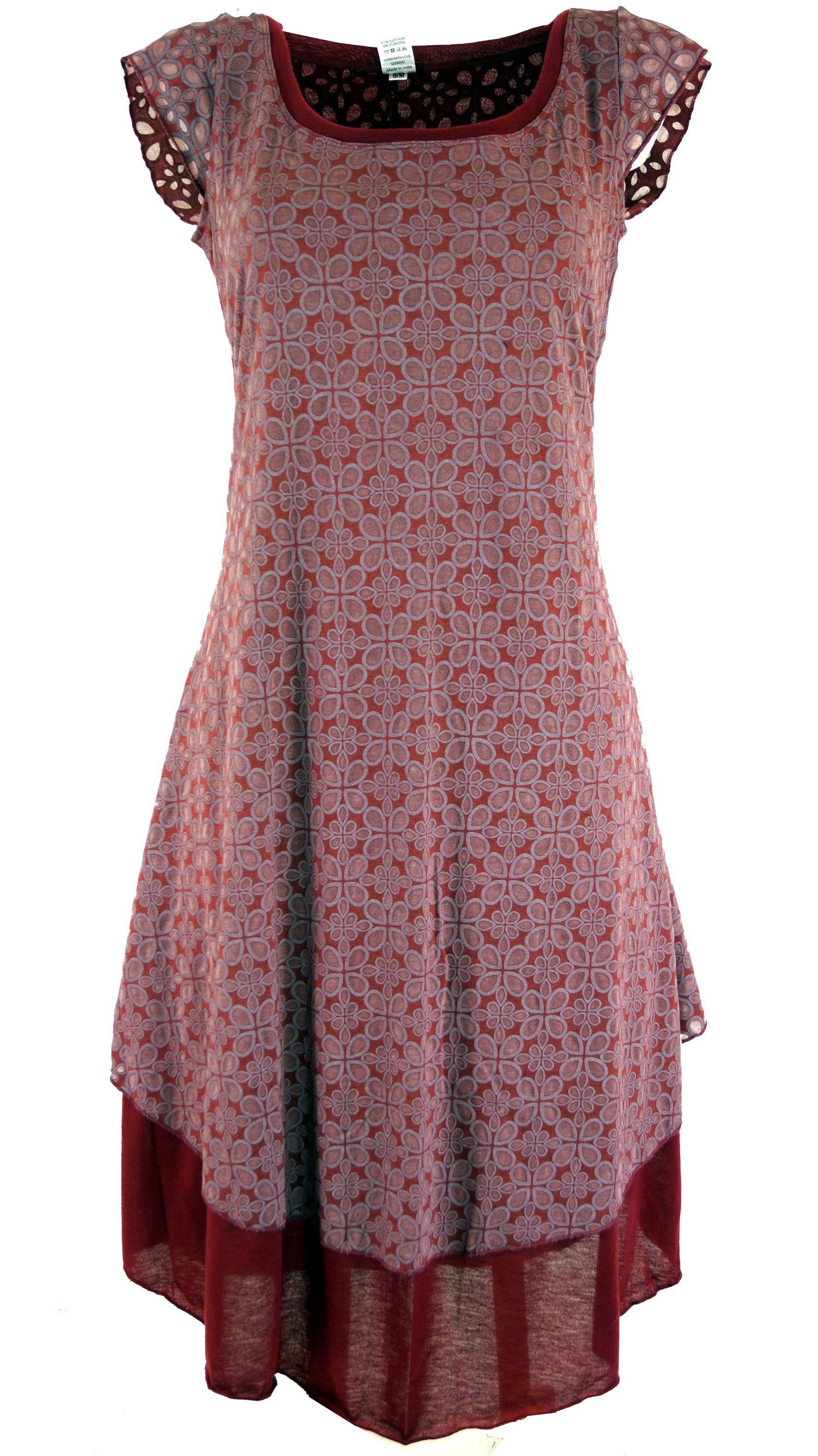 Guru-Shop Maxikleid »Lagenkleid, Sommerkleid, Hippie Goa Kleid,..«  alternative Bekleidung online kaufen | OTTO