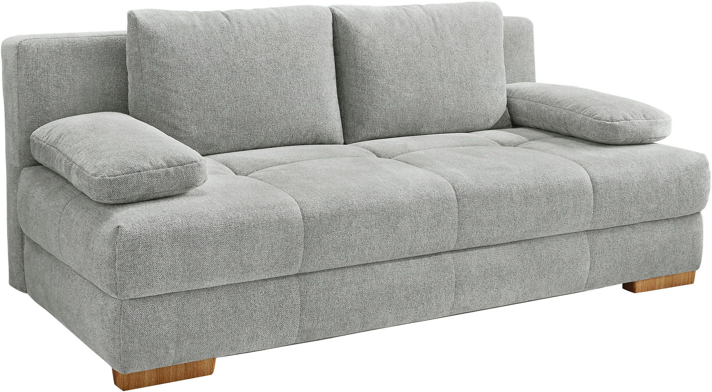 Jockenhöfer Gruppe Schlafsofa Calli, Liegefl. 160x200 cm, Dauerschläfer, wahlweise mit Topper, mit Schlaffunktion & Bettkasten, Topper, Tonnentaschenfederkern