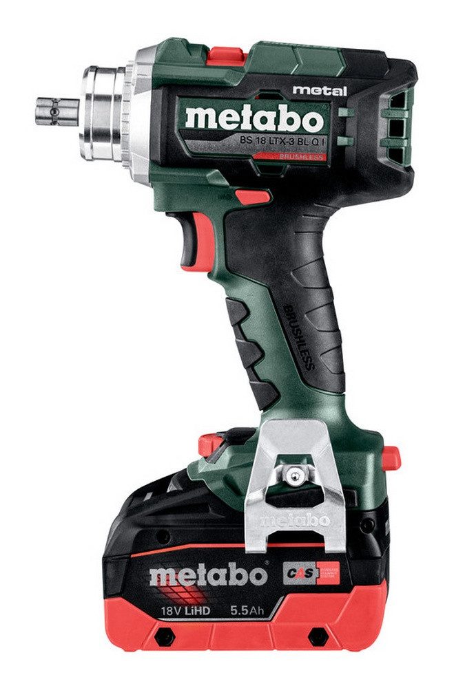 metabo Akku-Bohrschrauber BS 18 LTX-3 BL Q I, 18 V, Metal Ohne Akku in metaBox 145 L