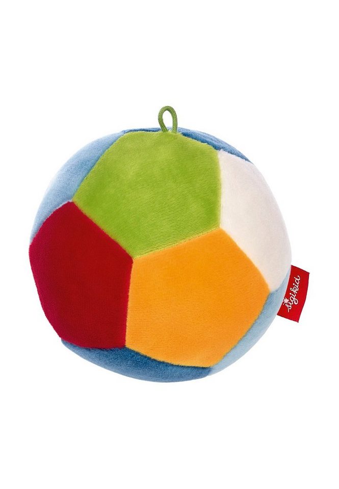 Sigikid Stoffball Babyspielzeug Softball Ø 10 cm PlayQ, FIRST CLASS FOR  KIDS Qualitätsversprechen