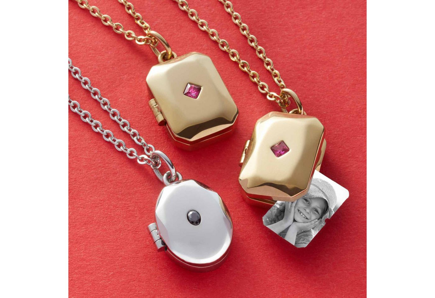 LEONARDO Kette mit Anhänger Halskette M... LEONARDO Kette mit Anhänger Halskette M...