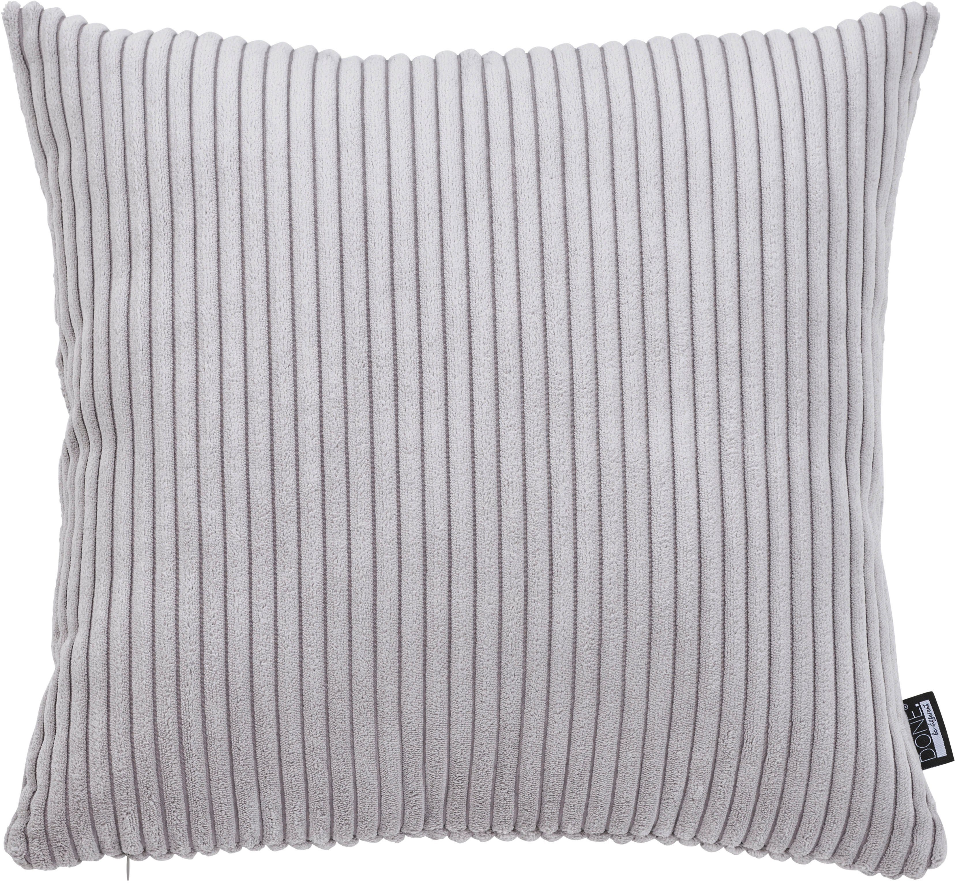 done.® Декоративні подушки Zoom, Подушкиhülle aus modernem Cordstoff