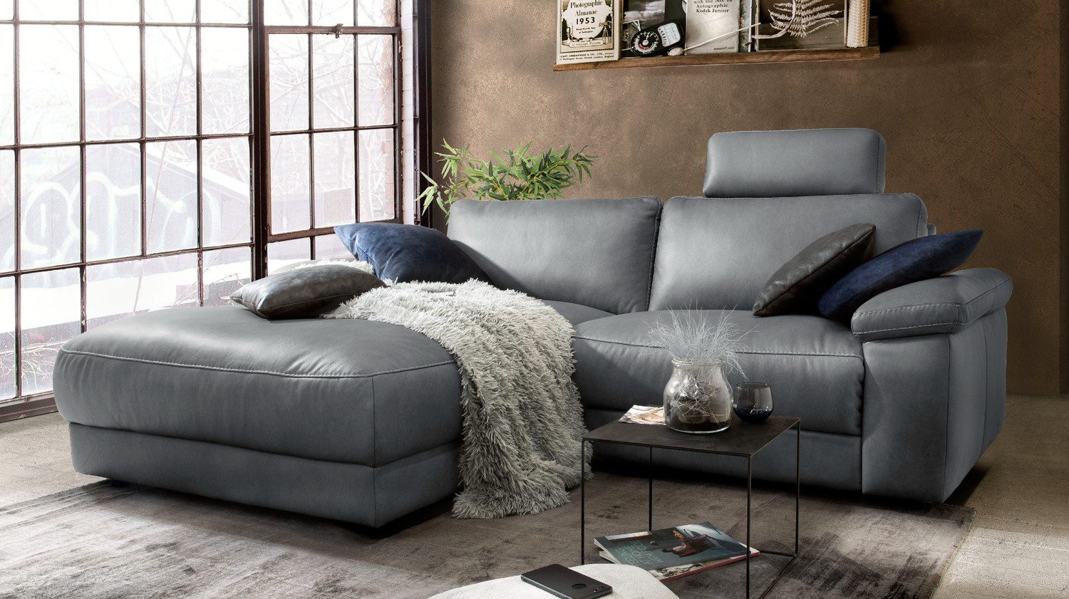 KAWOLA Ecksofa LOLA, Couch L-Form rechts günstig online kaufen